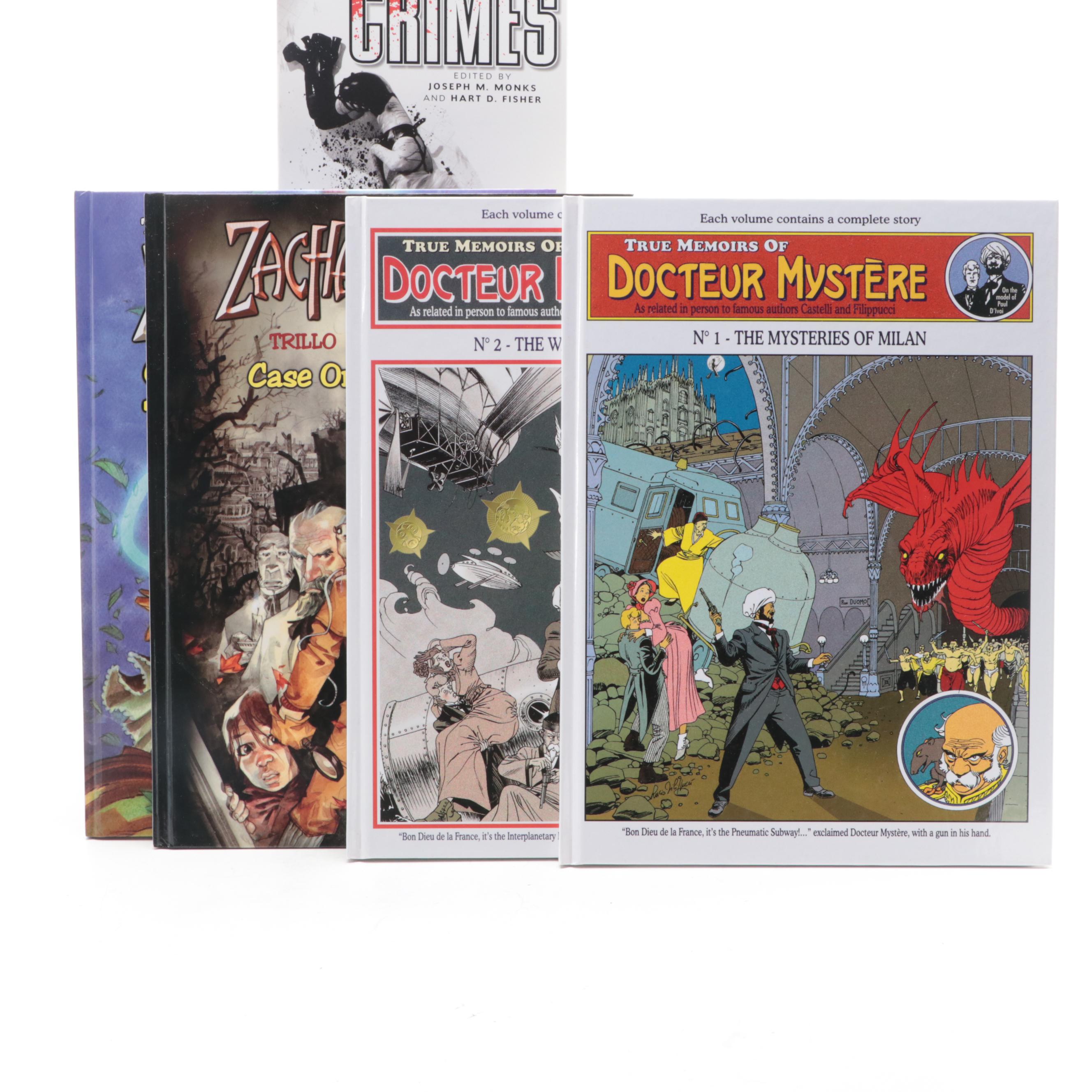 Murder Mystery and Noir Graphic Novels with Signed Limited Edition Prints