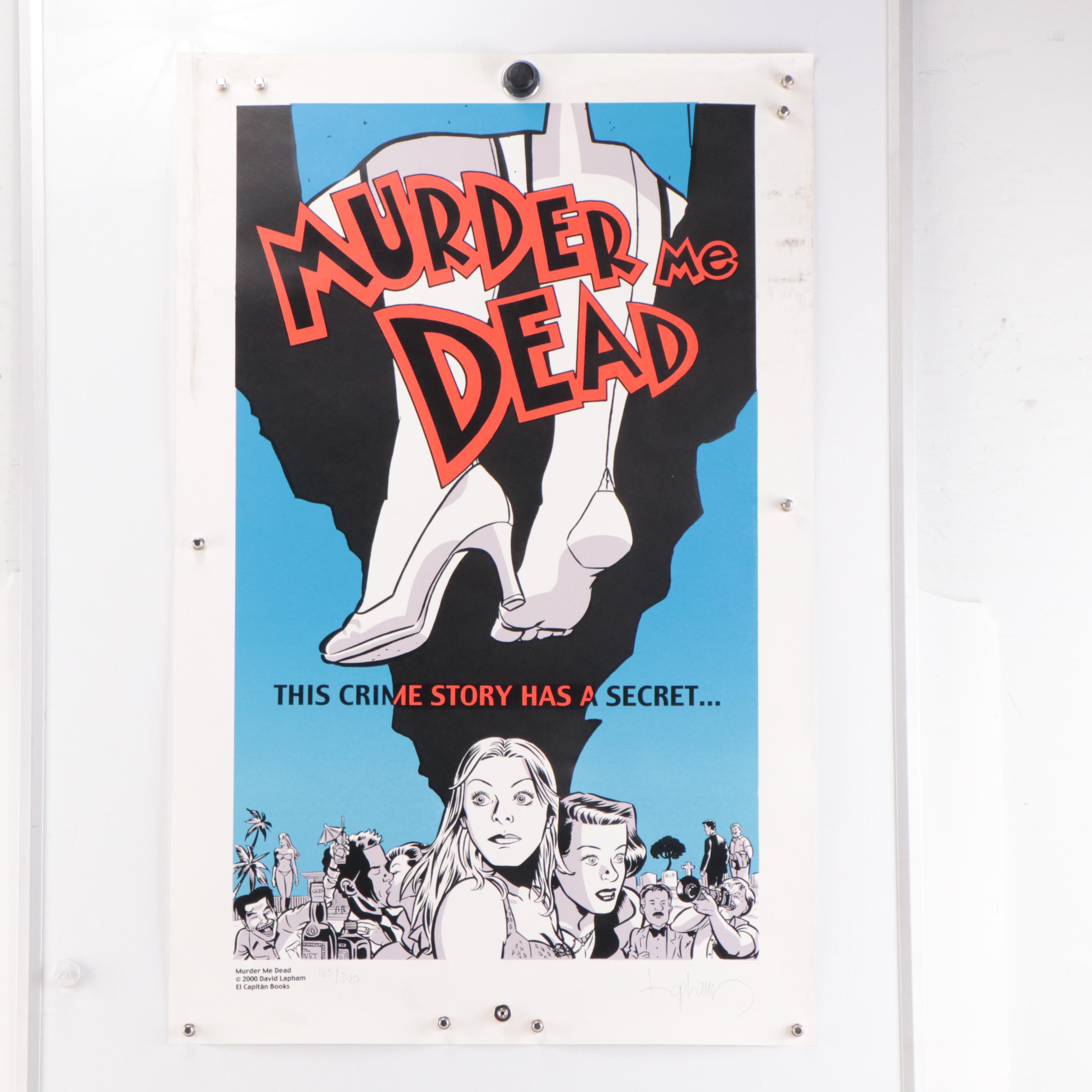 Murder Mystery and Noir Graphic Novels with Signed Limited Edition Prints