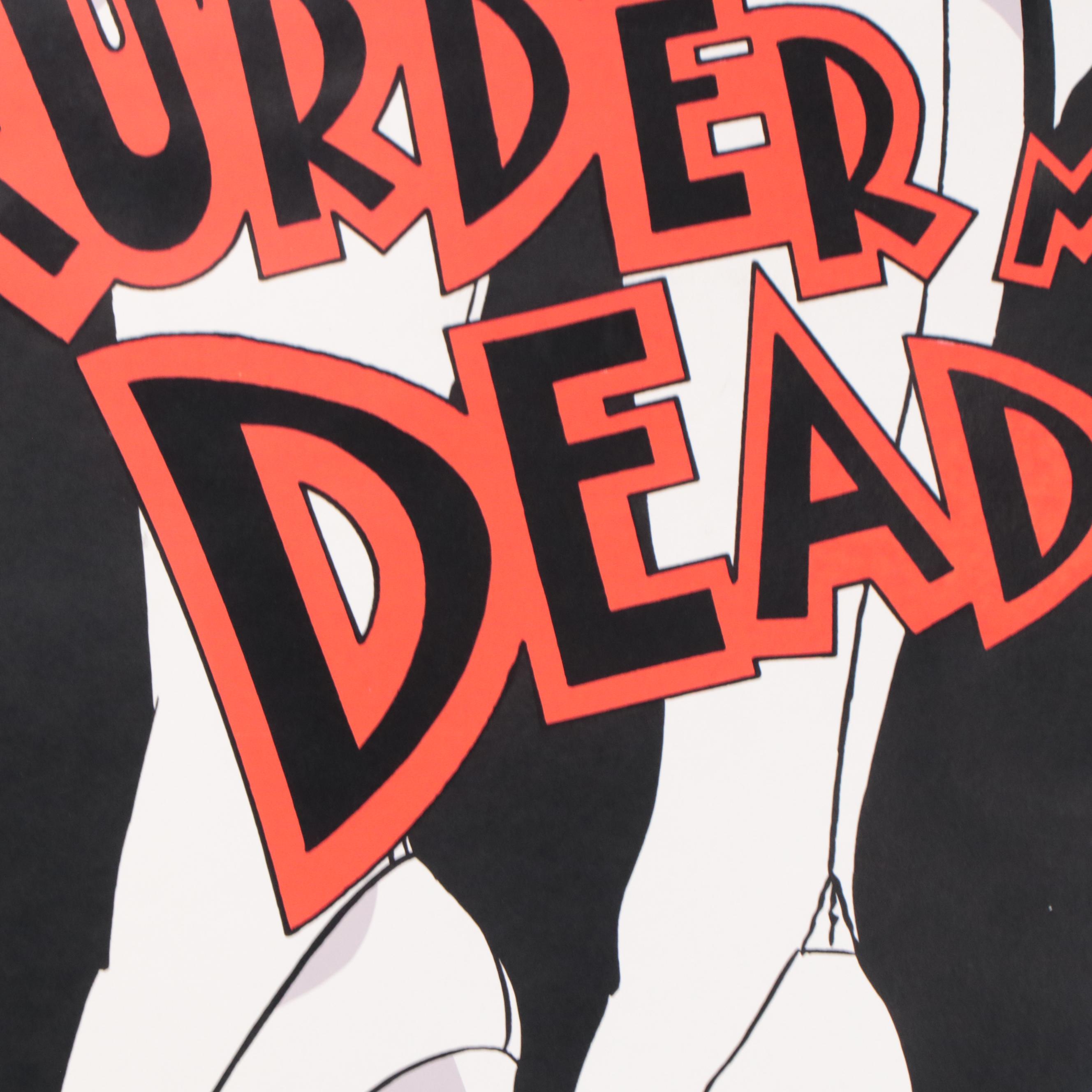 Murder Mystery and Noir Graphic Novels with Signed Limited Edition Prints