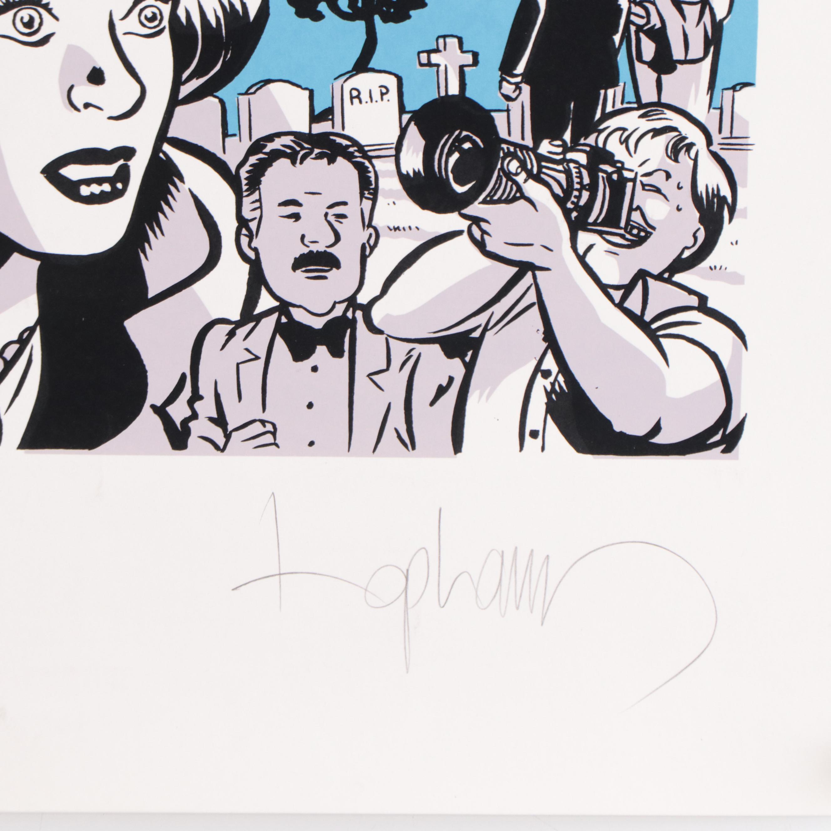 Murder Mystery and Noir Graphic Novels with Signed Limited Edition Prints