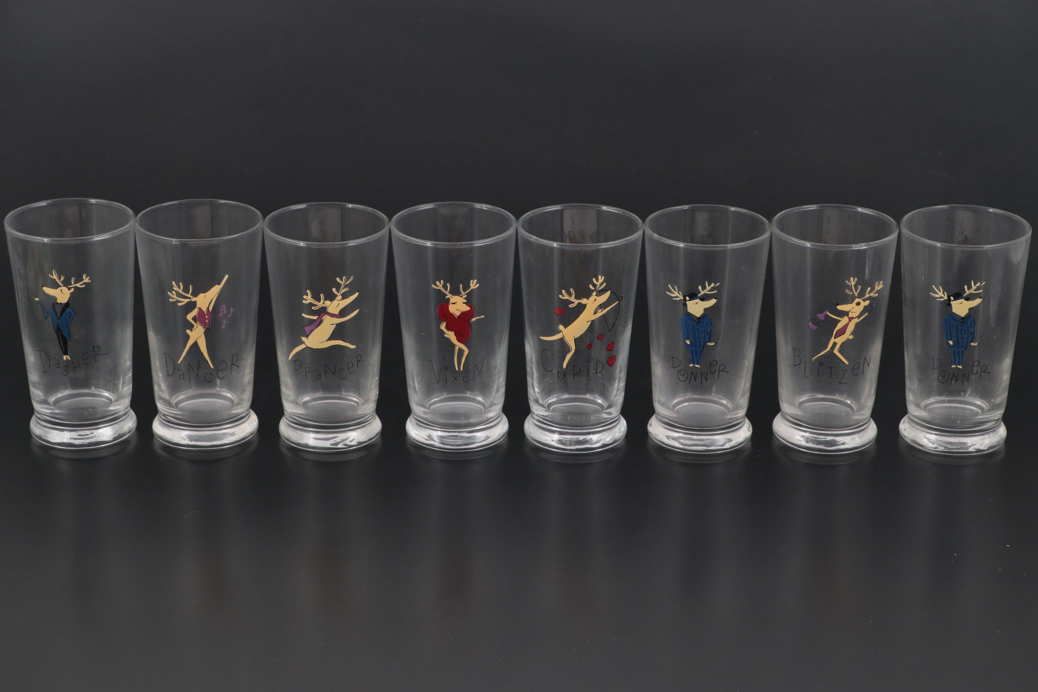 Pottery Barn "Reindeer" Dinnerware and Other Christmas Tableware