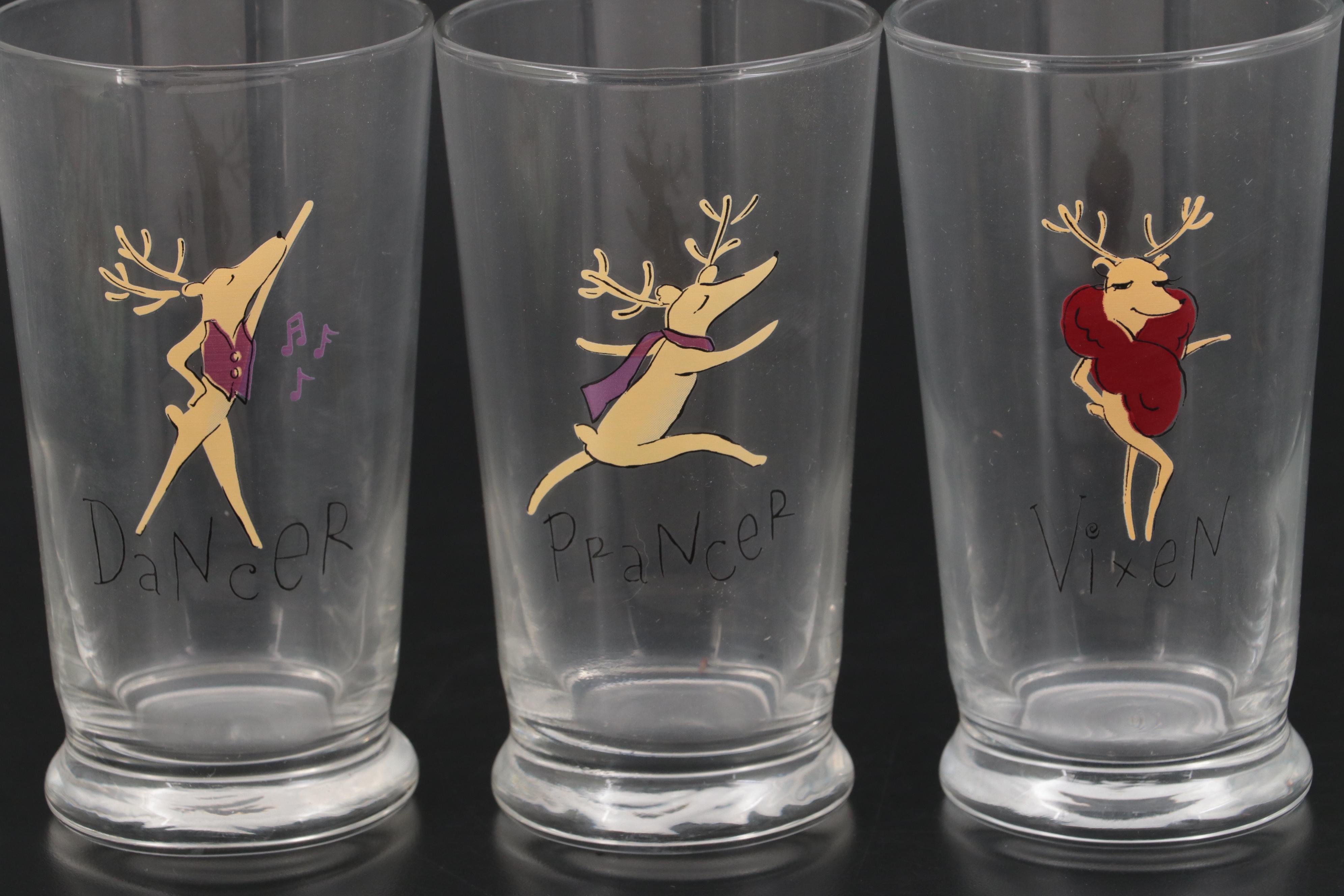 Pottery Barn "Reindeer" Dinnerware and Other Christmas Tableware