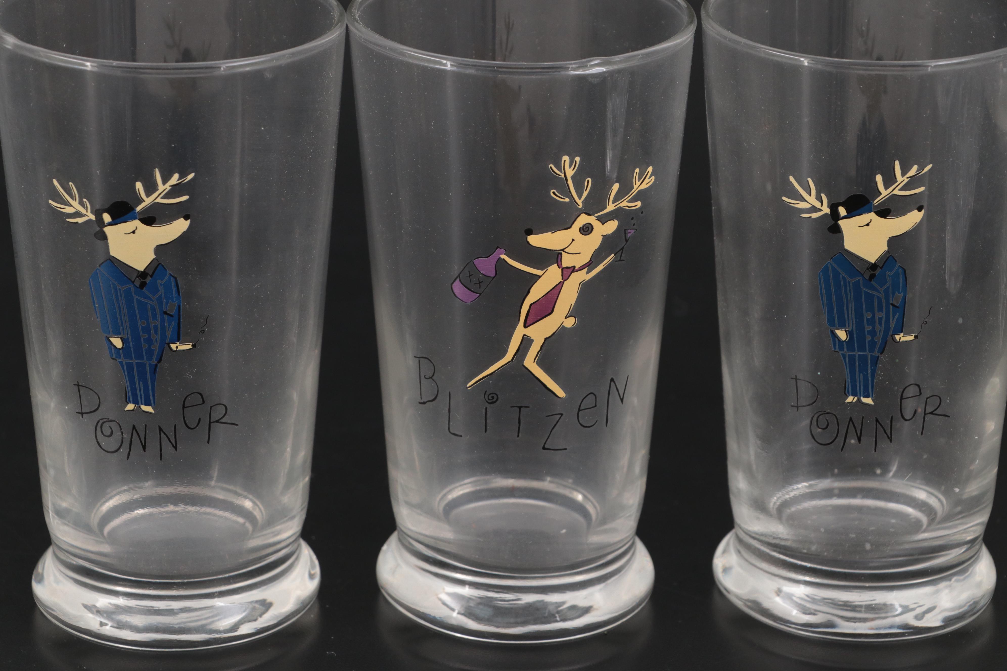 Pottery Barn "Reindeer" Dinnerware and Other Christmas Tableware