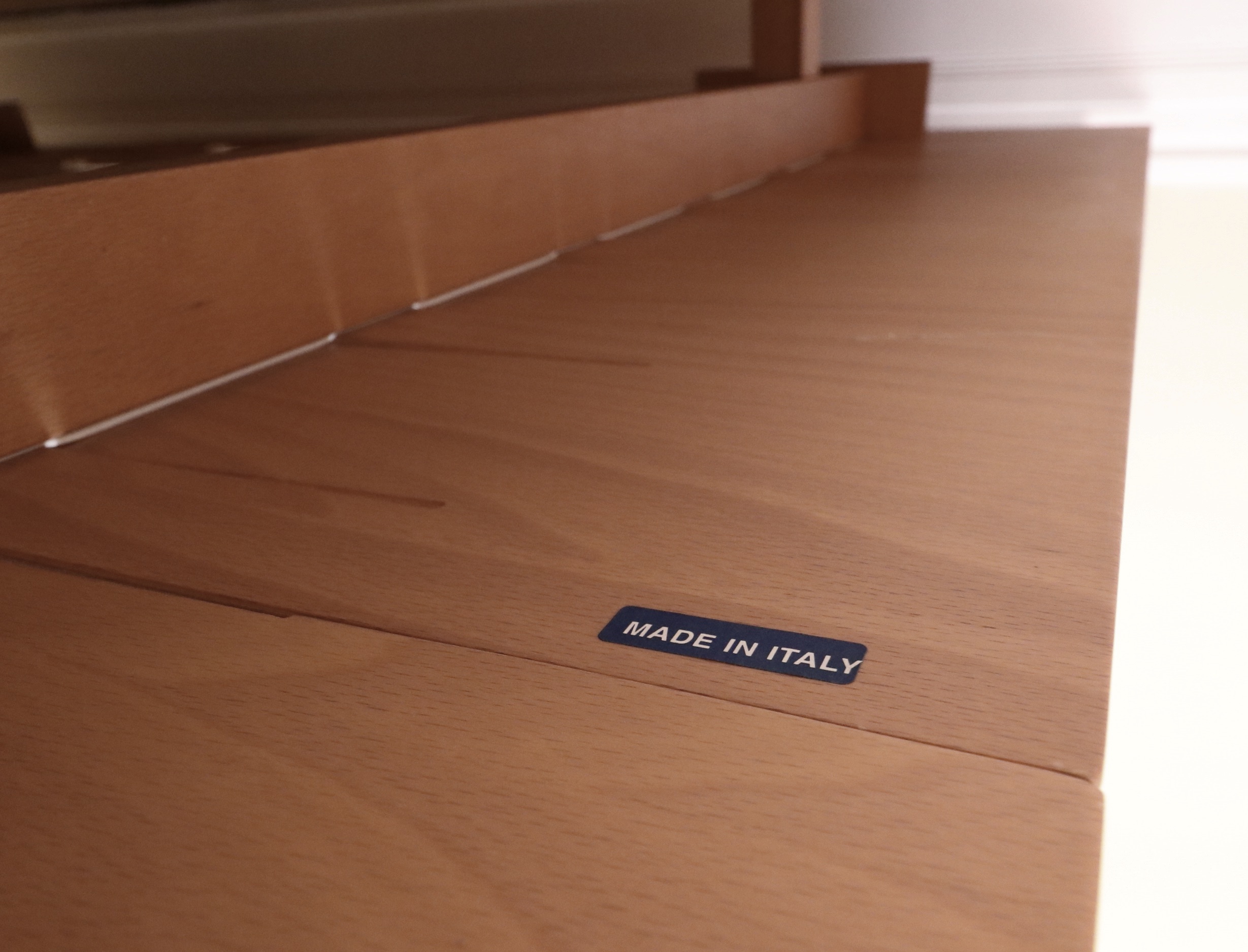 Design Within Reach Italian Made Beech Plywood Platform Bed