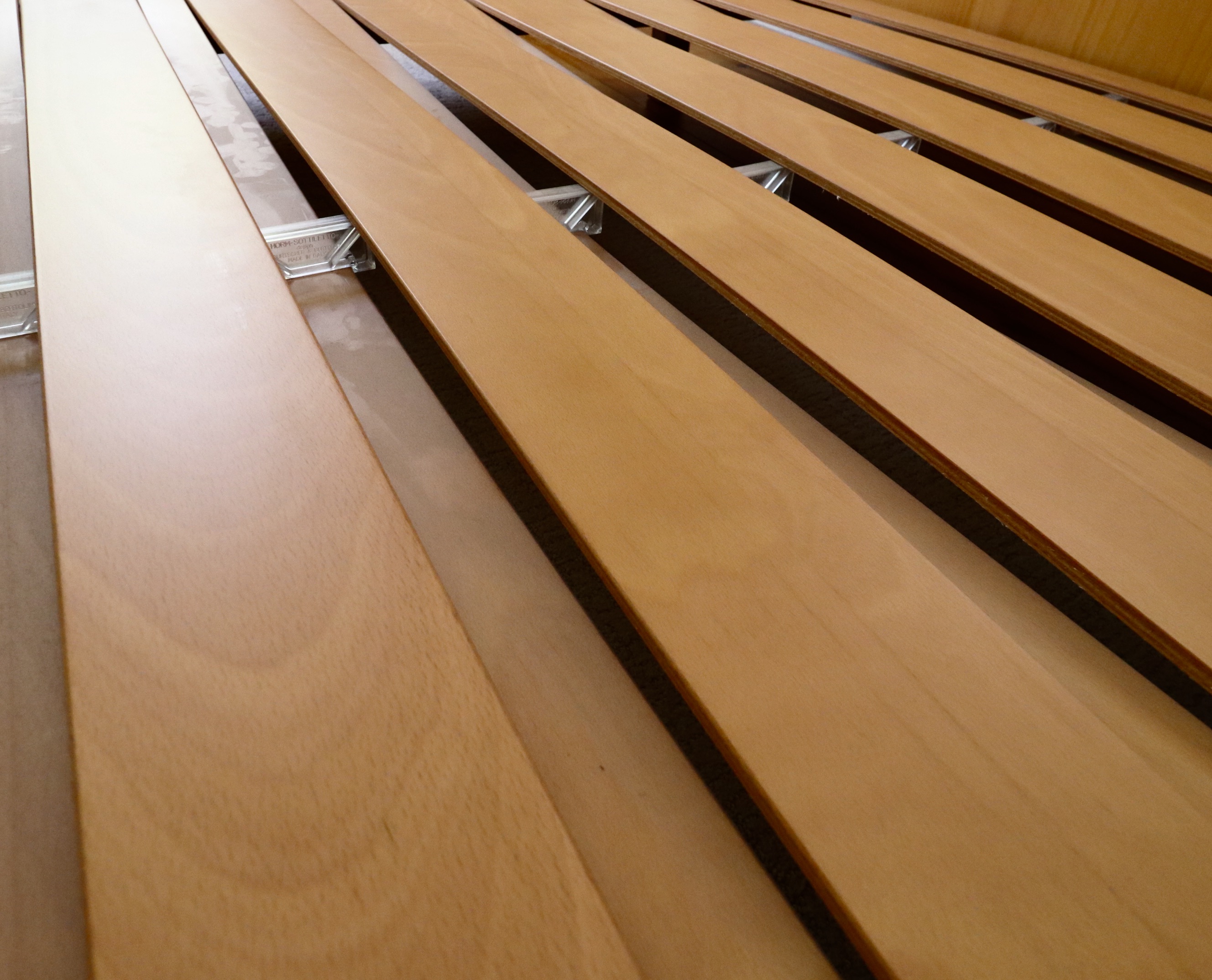 Design Within Reach Italian Made Beech Plywood Platform Bed