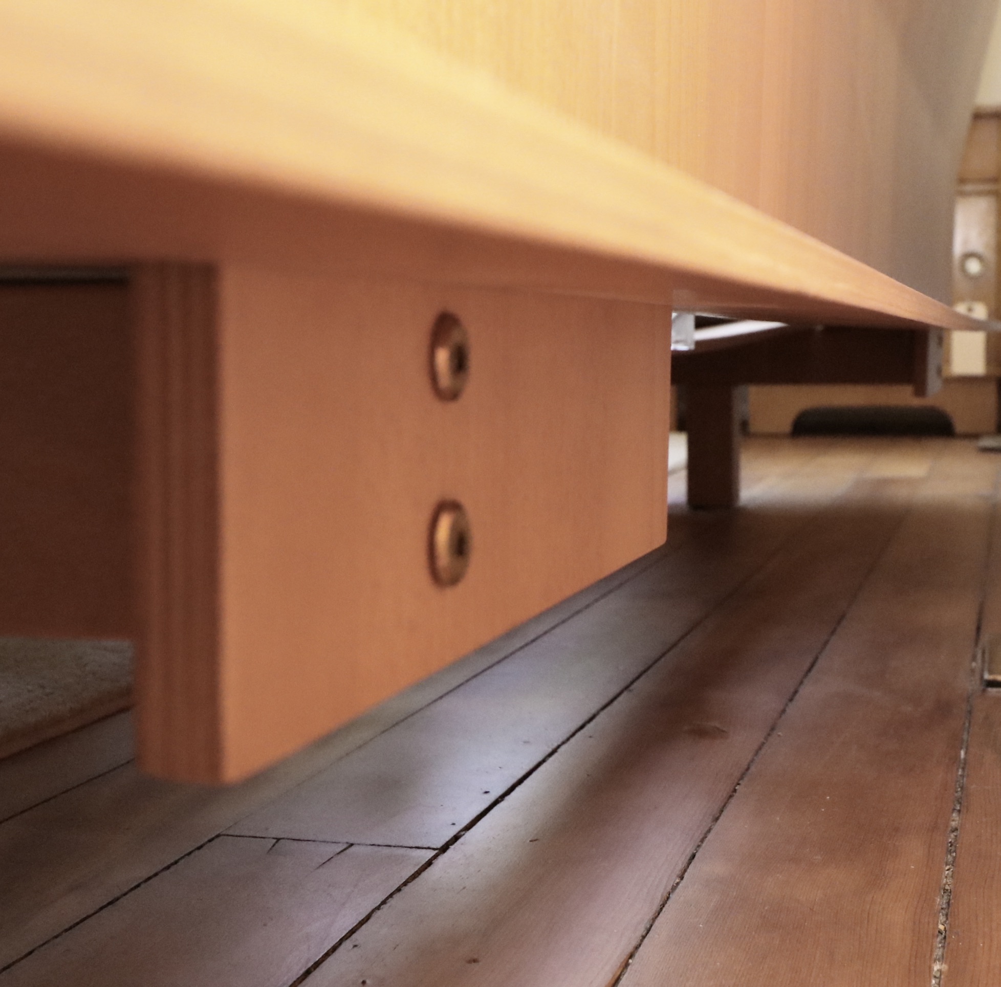 Design Within Reach Italian Made Beech Plywood Platform Bed