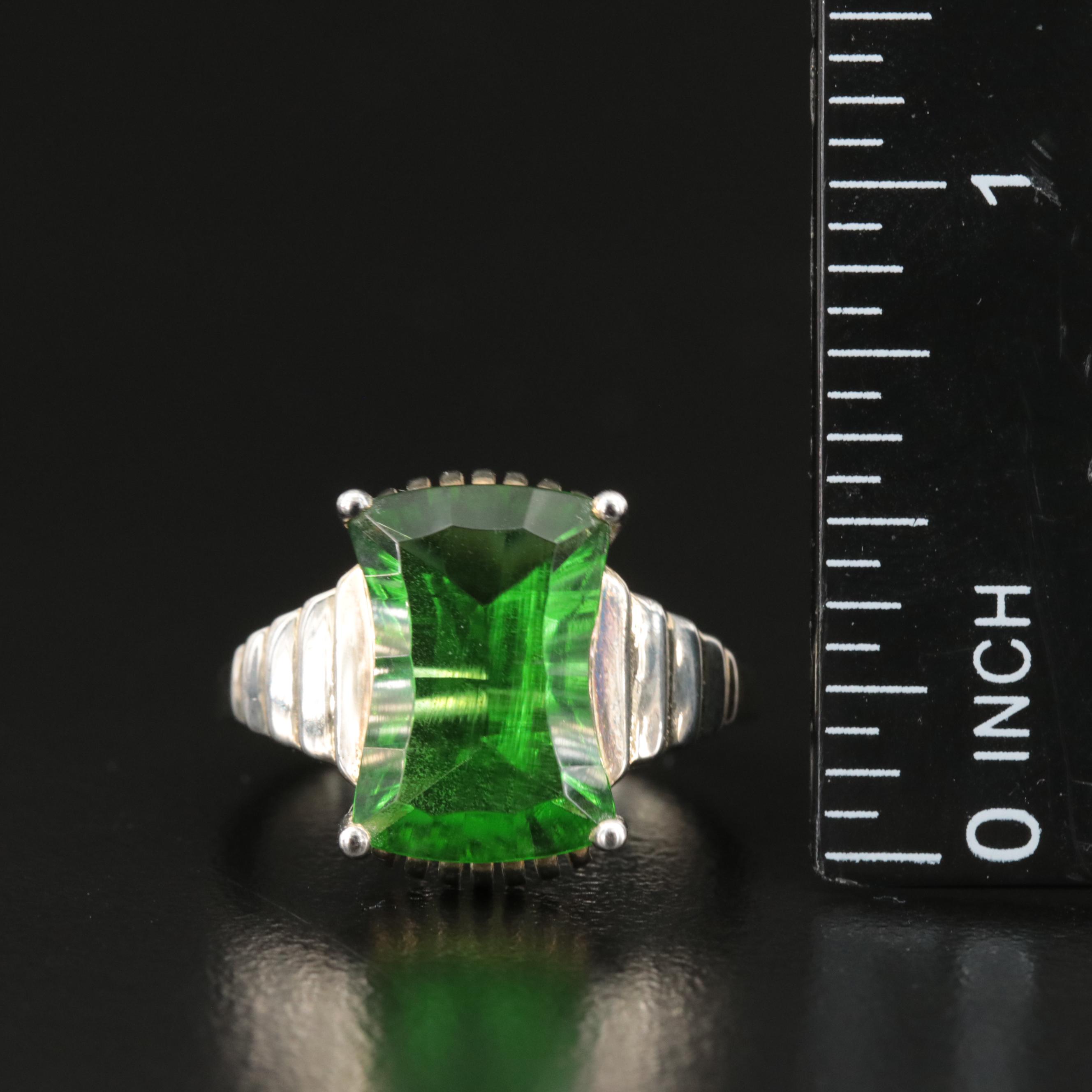 Sterling Rings Including Stauer, Amethysts, Peridot and Cubic Zirconia