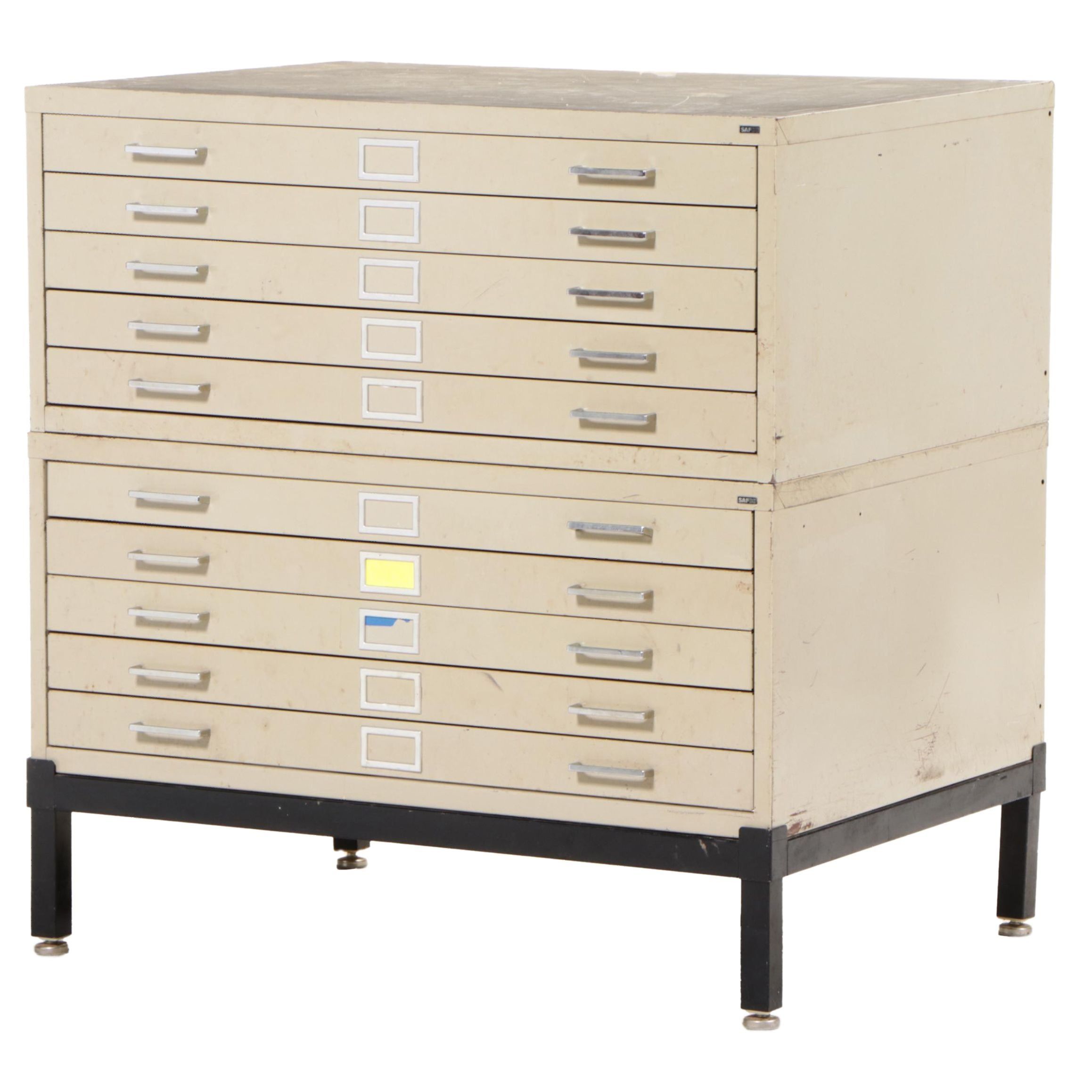 SAFCO Flat File Cabinets on Stand