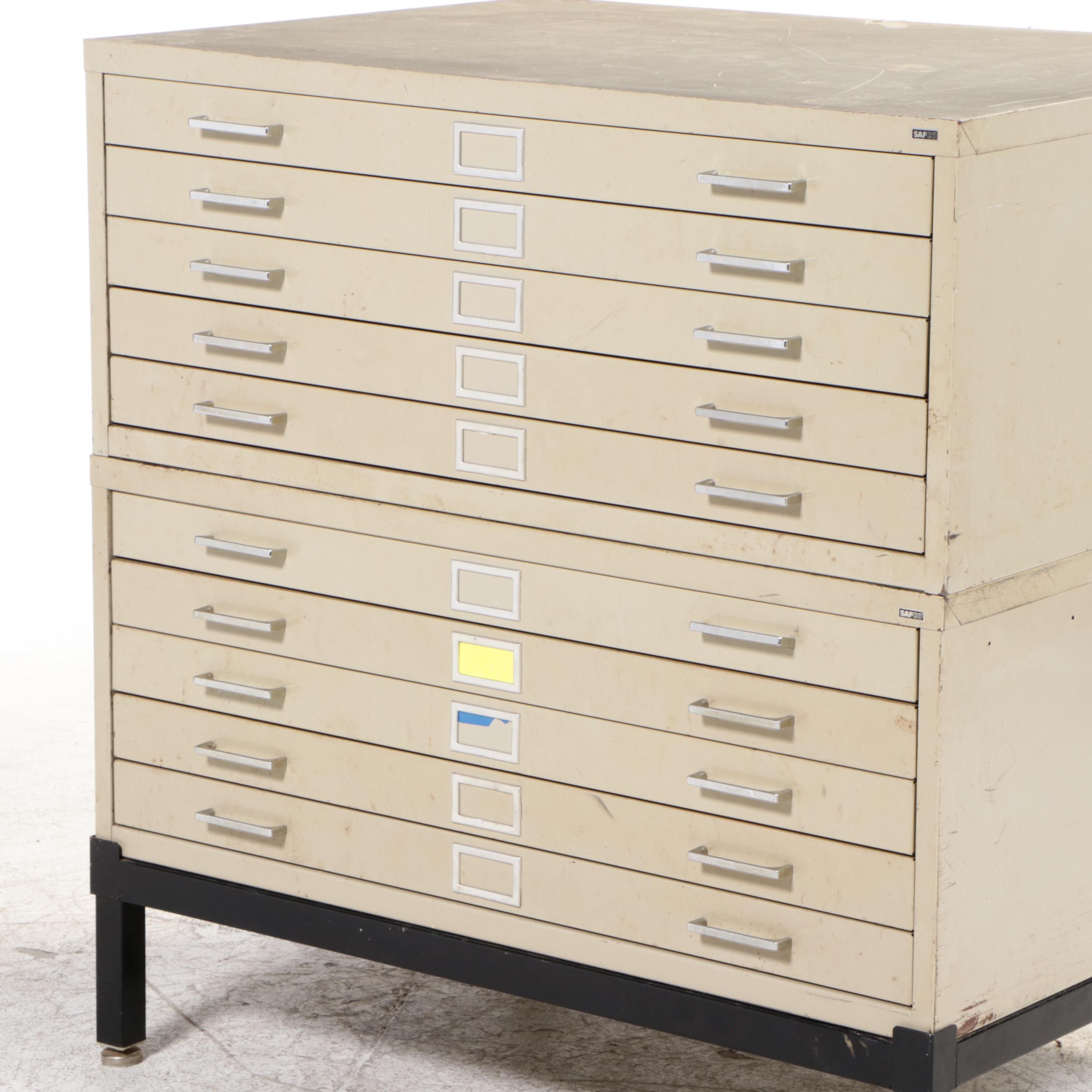 SAFCO Flat File Cabinets on Stand