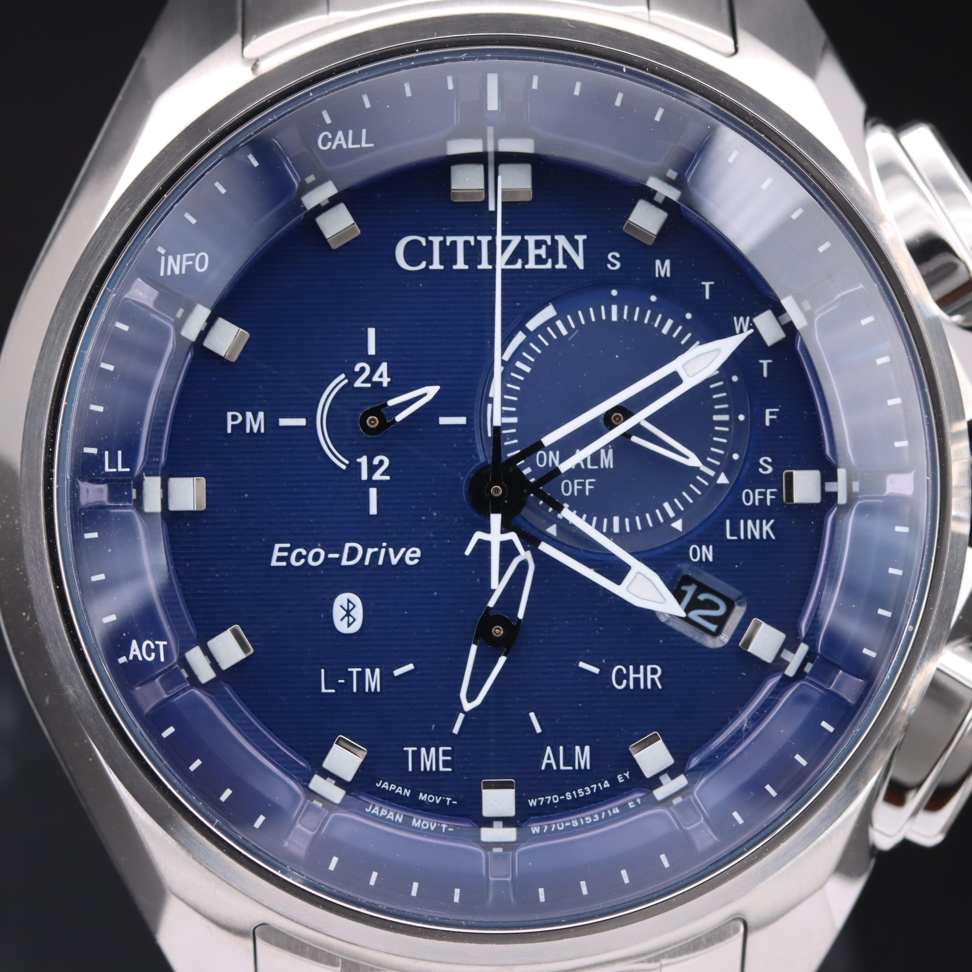 Citizen Proximity Perpetual Alarm Chronograph Watch