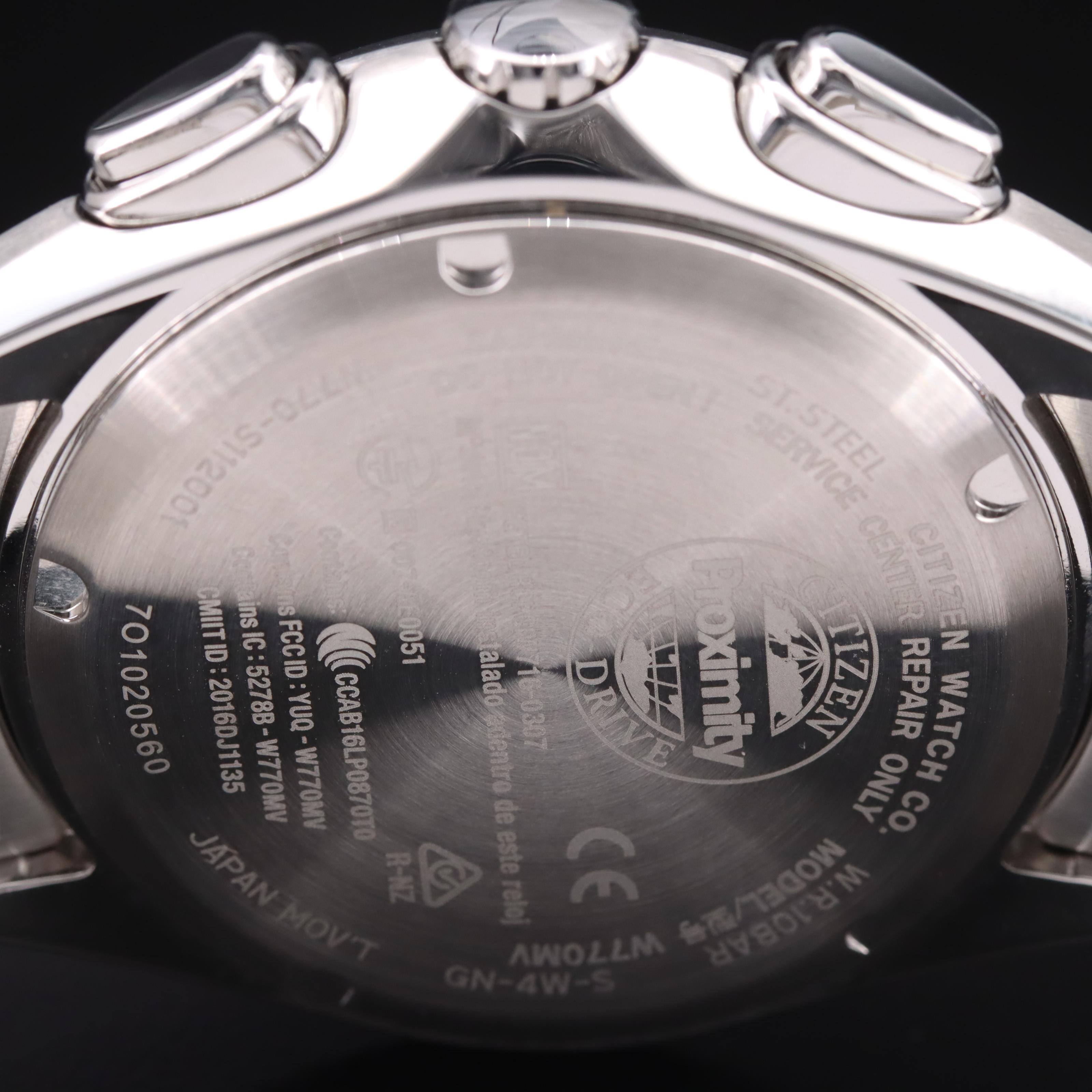 Citizen Proximity Perpetual Alarm Chronograph Watch