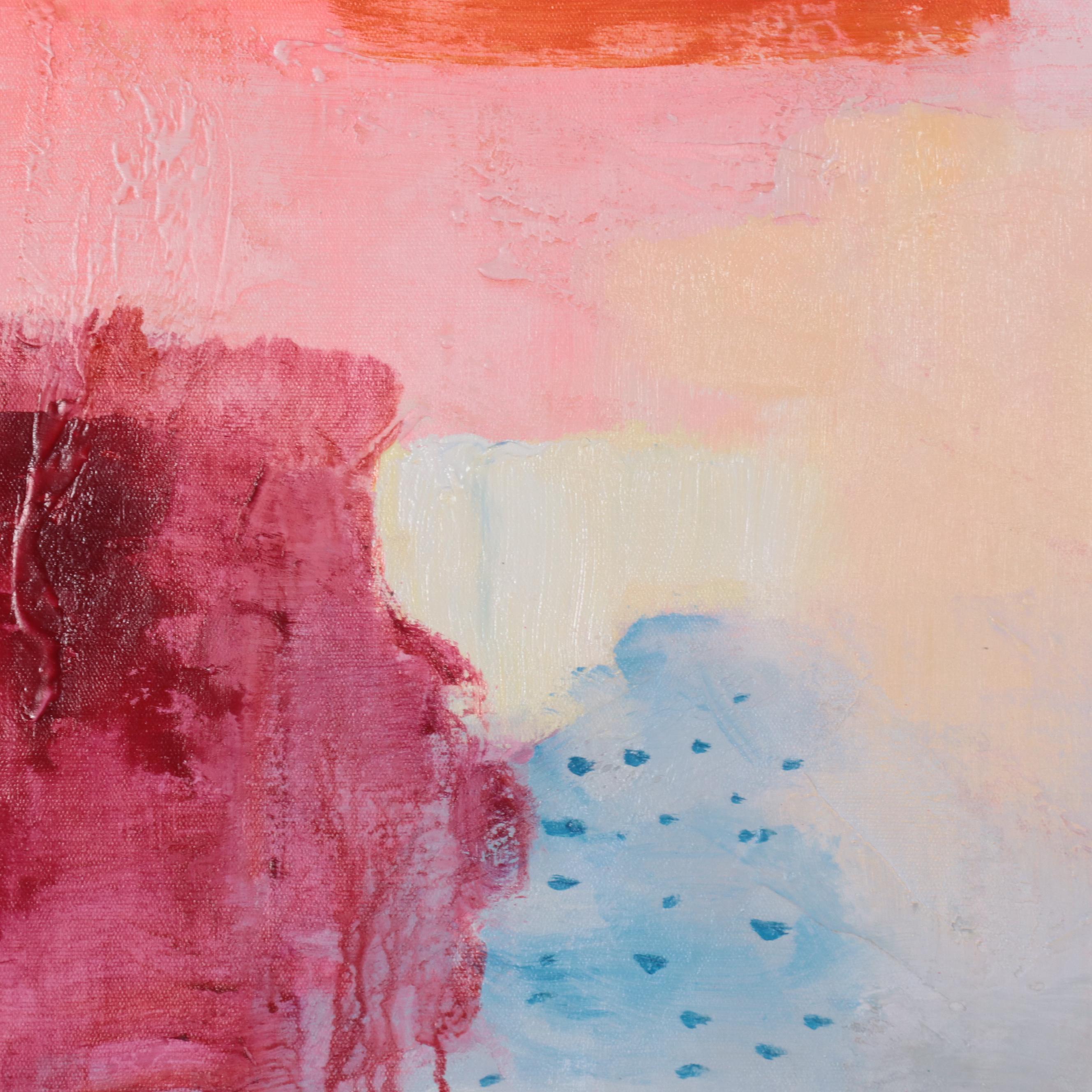 Non-Objective Abstract Oil Painting, 21st Century