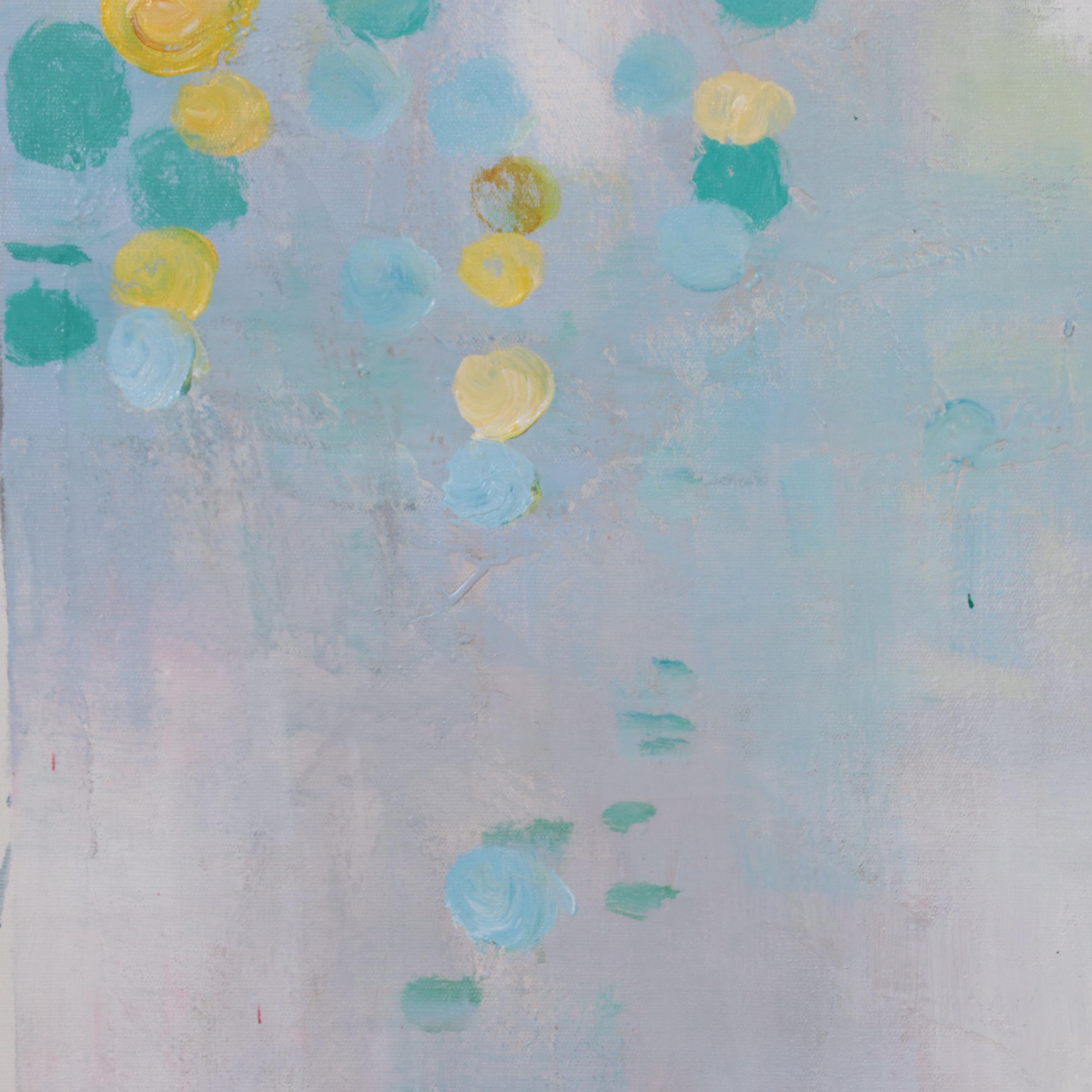 Non-Objective Abstract Oil Painting, 21st Century