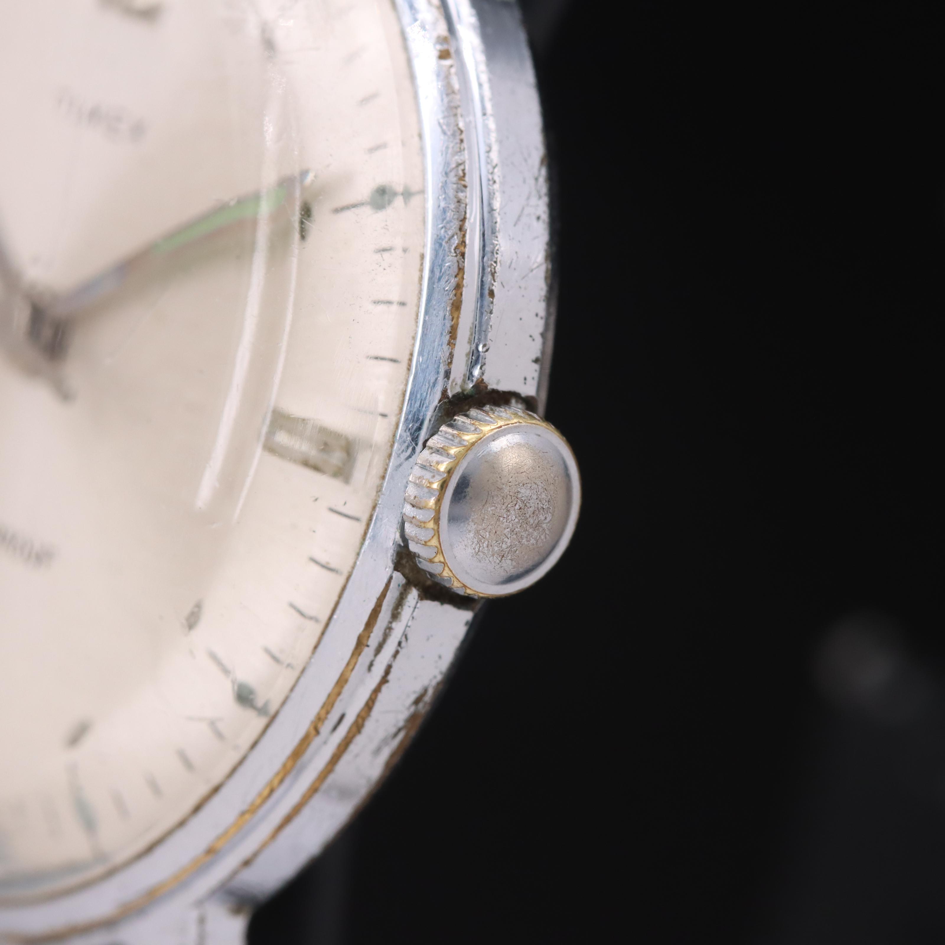 1967 Timex Marlin Dot-Dash Dial Watch