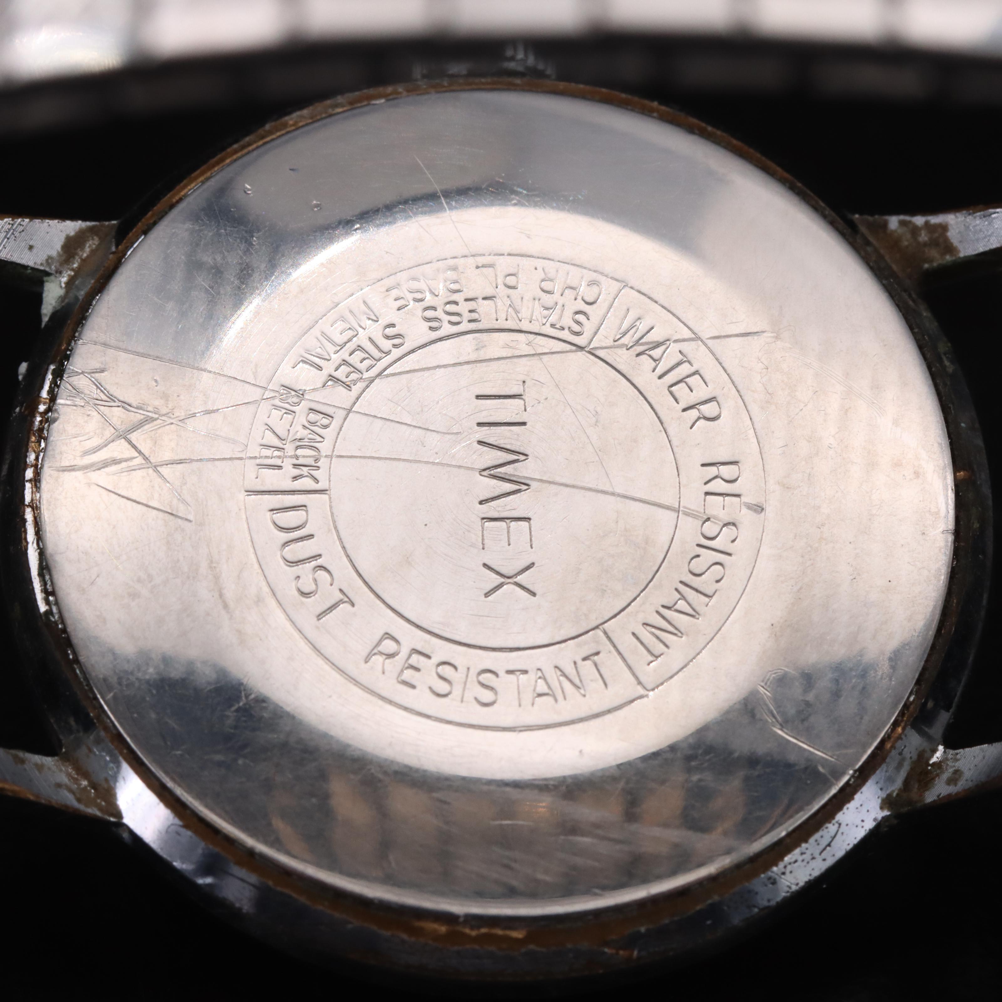 1967 Timex Marlin Dot-Dash Dial Watch