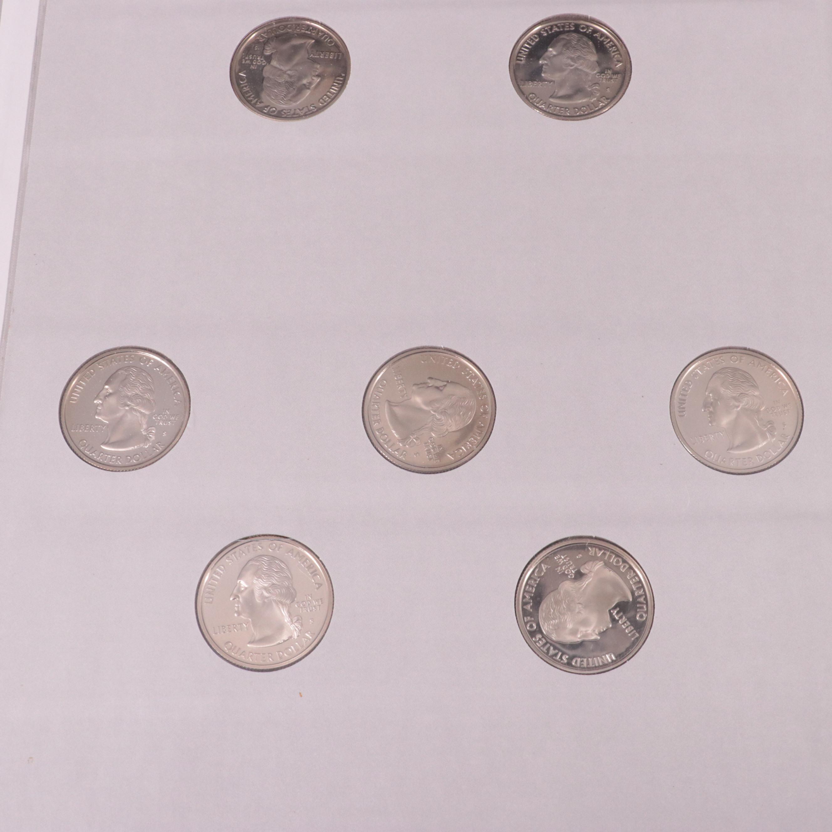 Complete Proof Official State and Territory Quarter Collection, 1999 to 2009