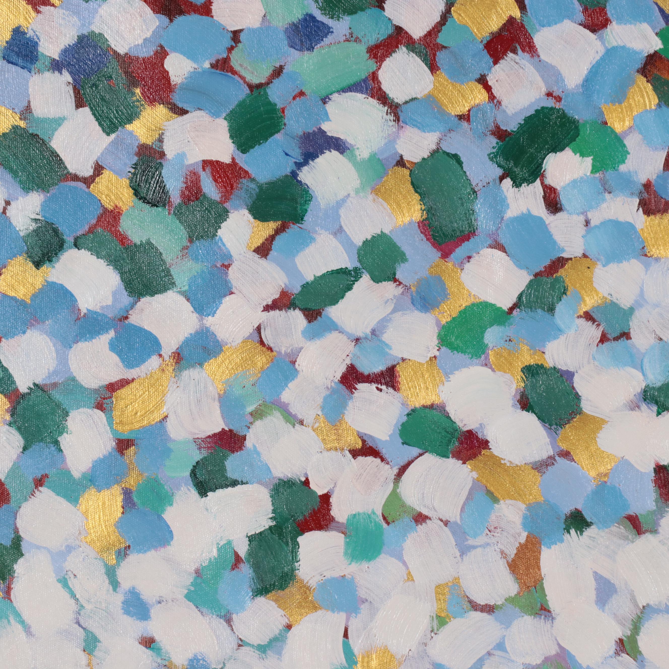 Non-Objective Abstract Oil Painting, 21st Century