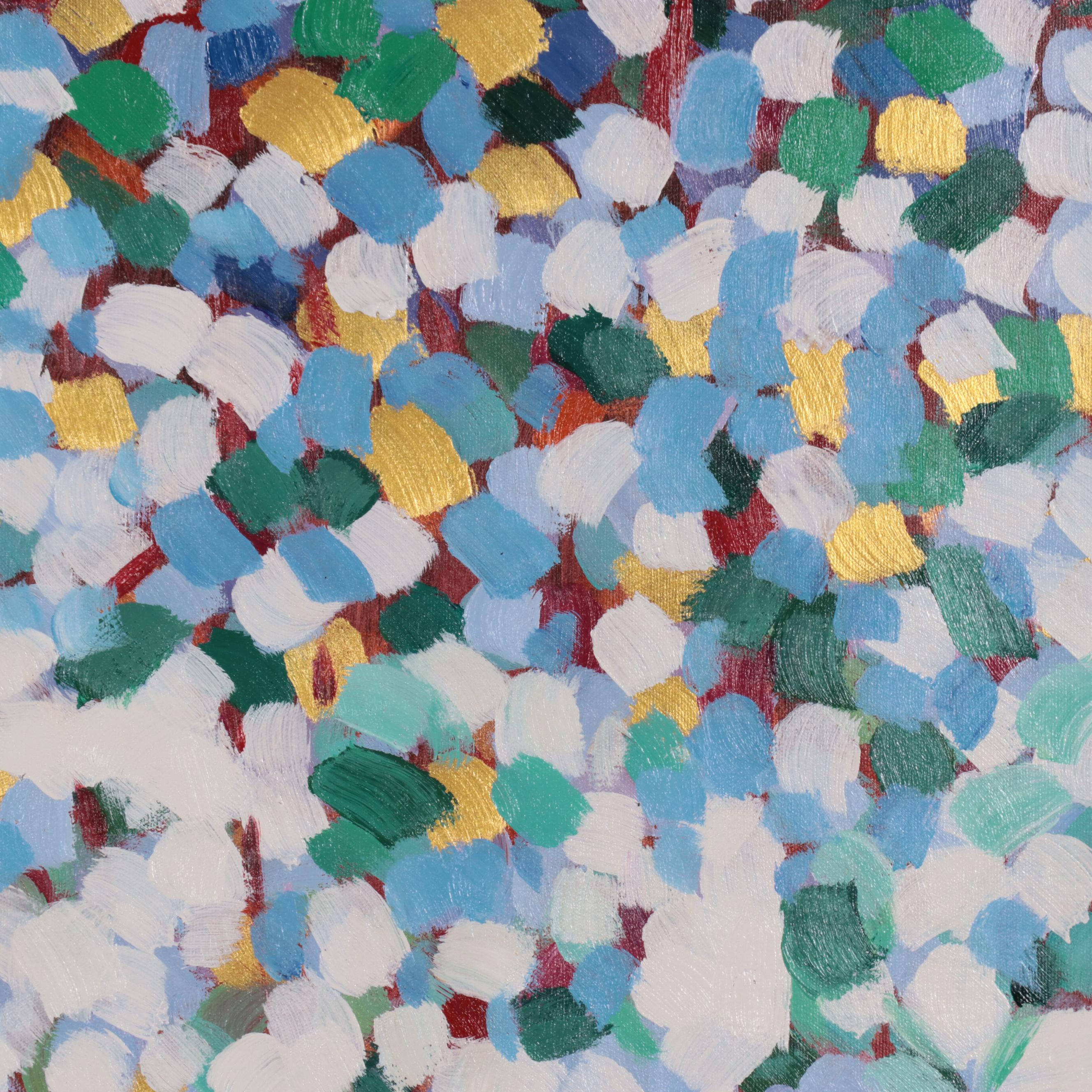 Non-Objective Abstract Oil Painting, 21st Century