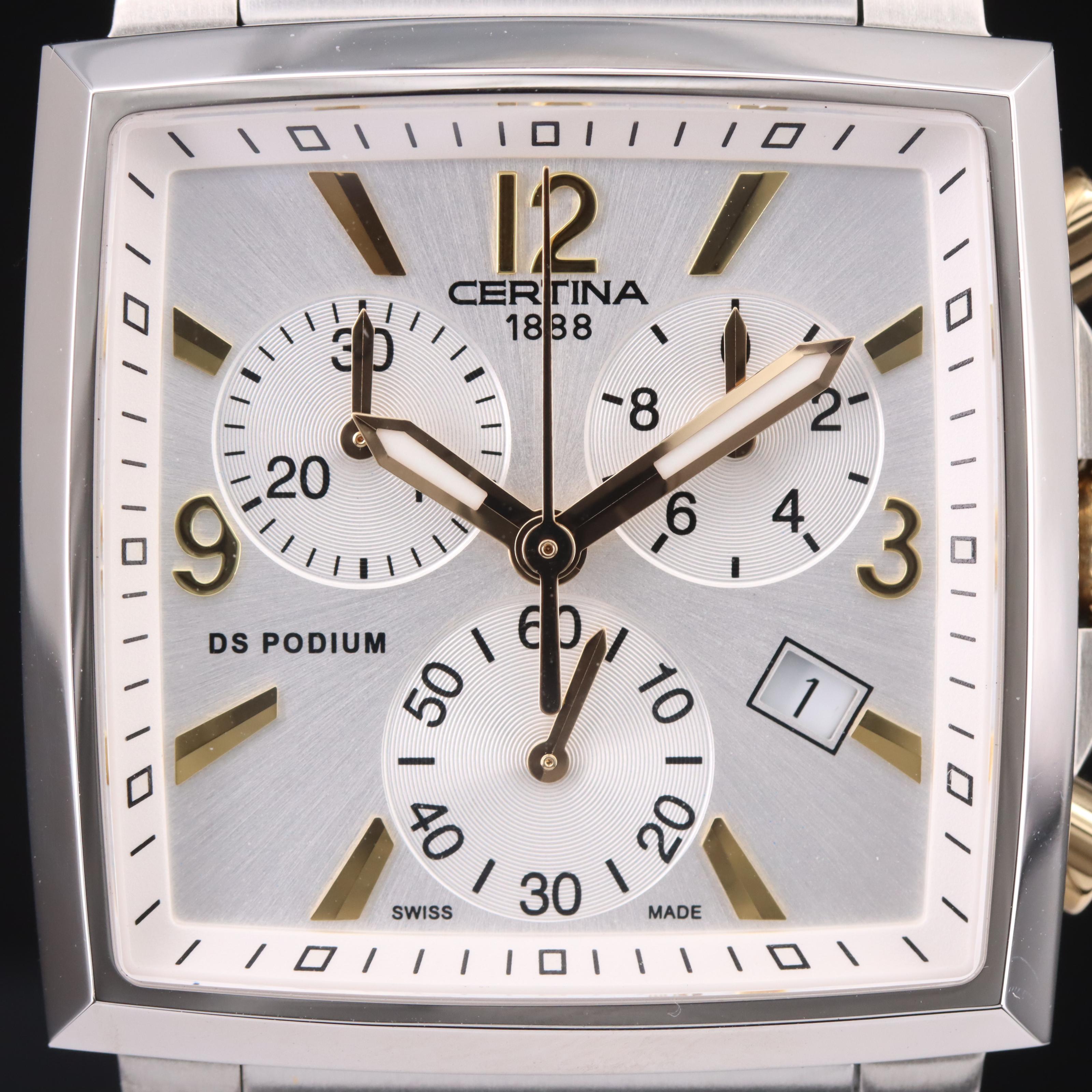 Certina DS Podium Chronograph Quartz Watch