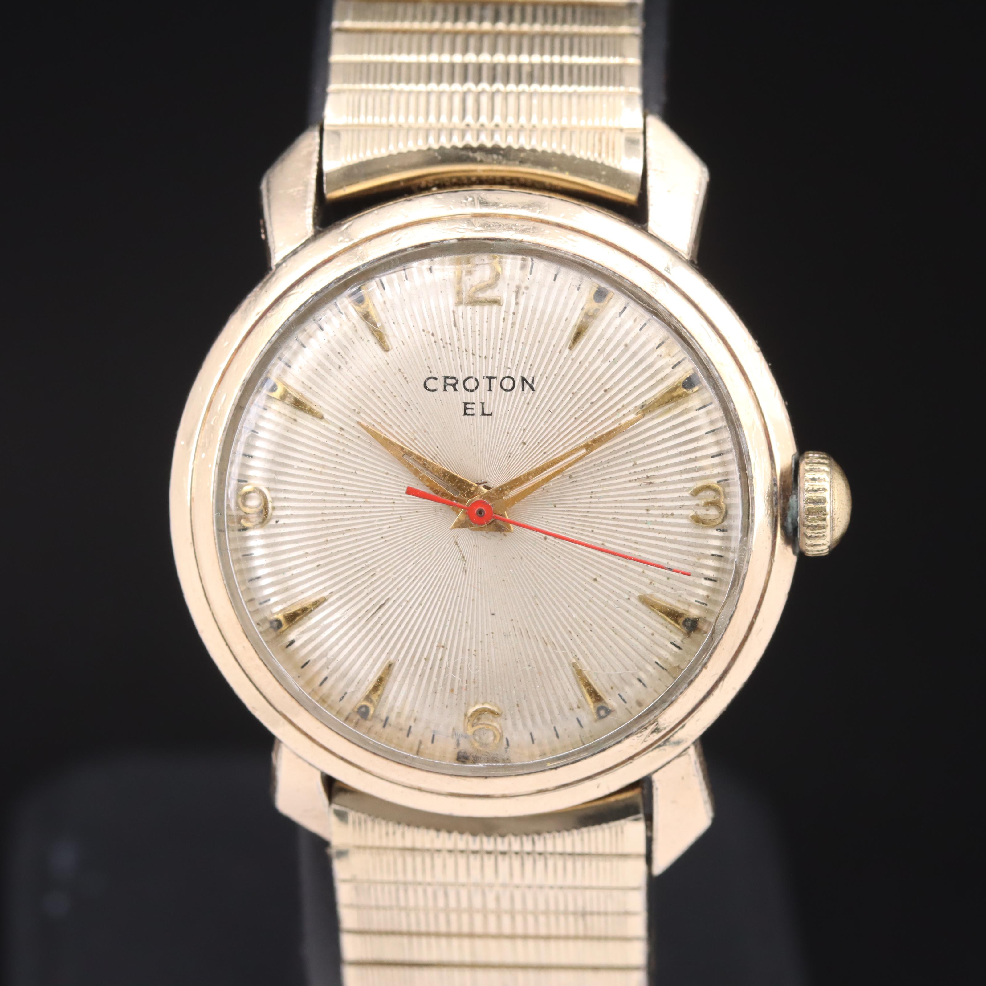 Vintage Croton El Stem-Wind Watch