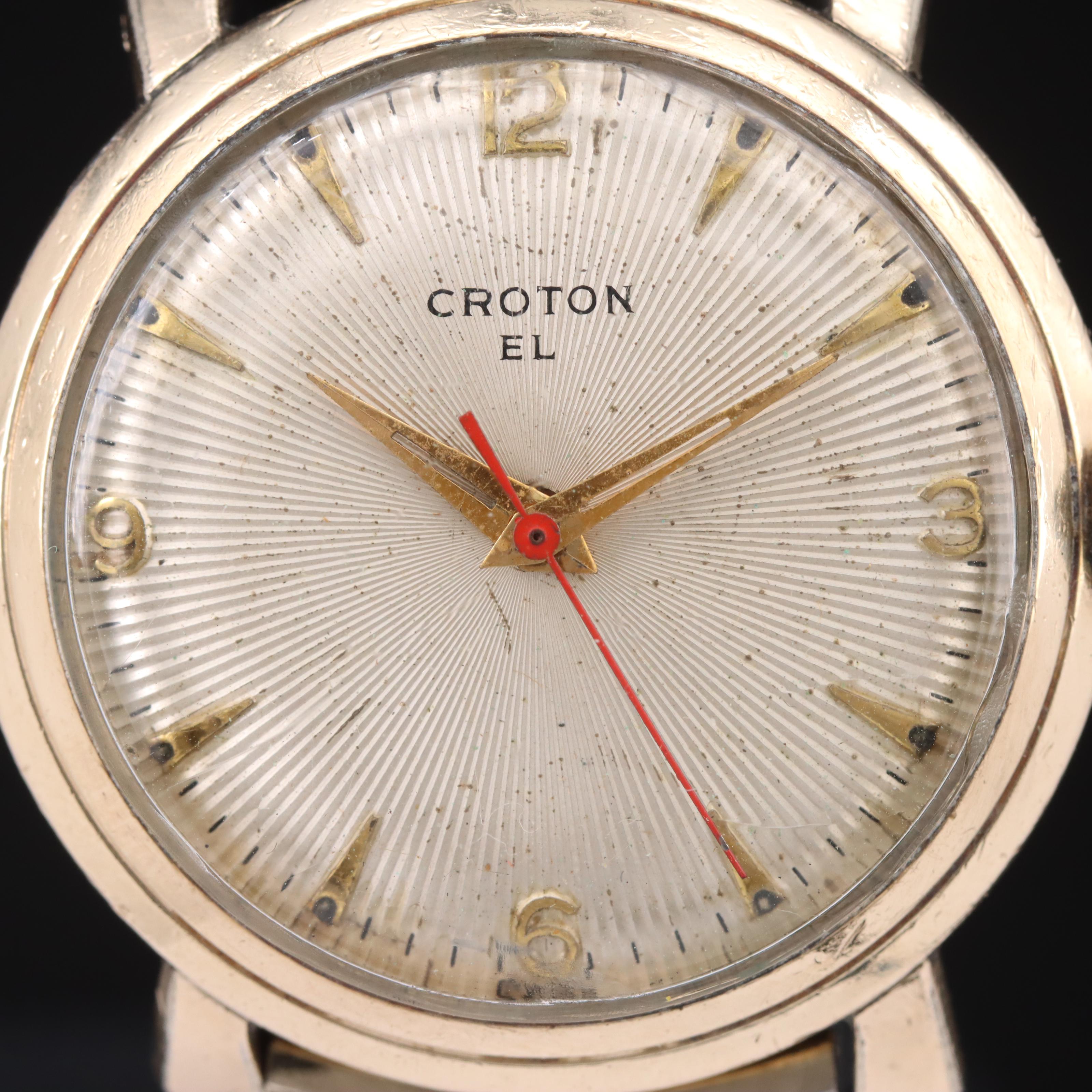 Vintage Croton El Stem-Wind Watch