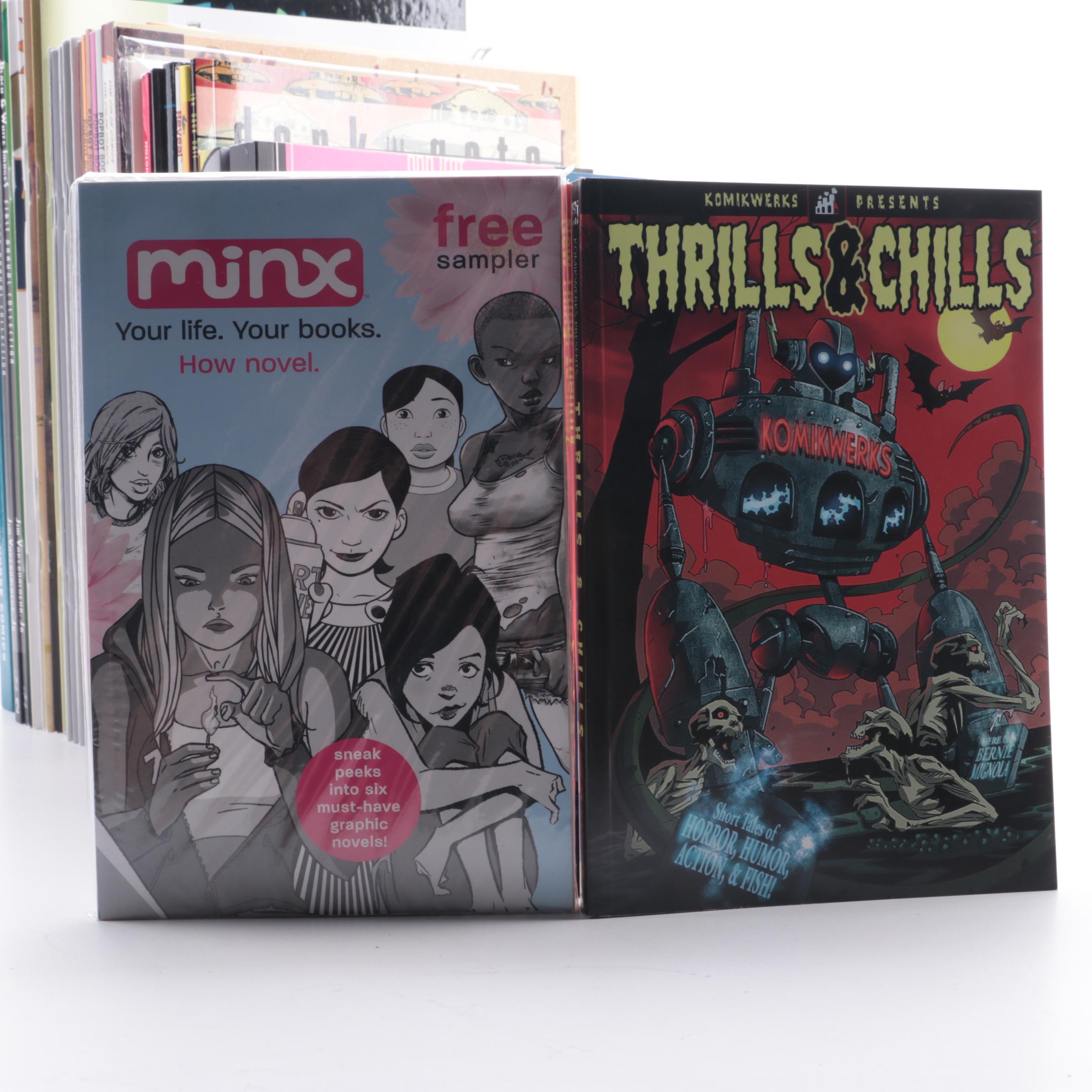 "Popbot," "Illustration," and More Comics, Samplers, and Magazine Issues