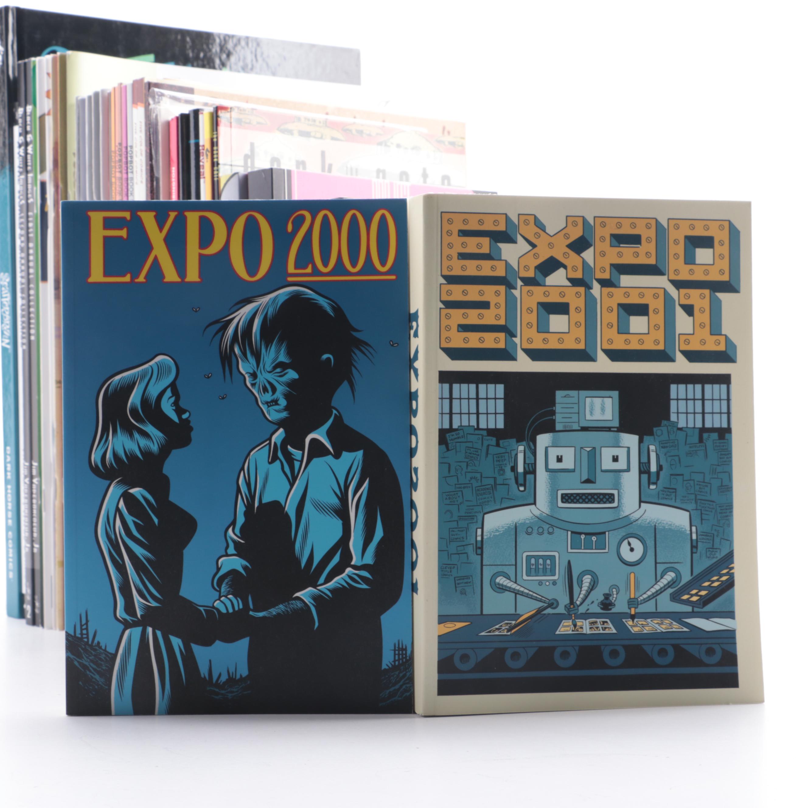 "Popbot," "Illustration," and More Comics, Samplers, and Magazine Issues