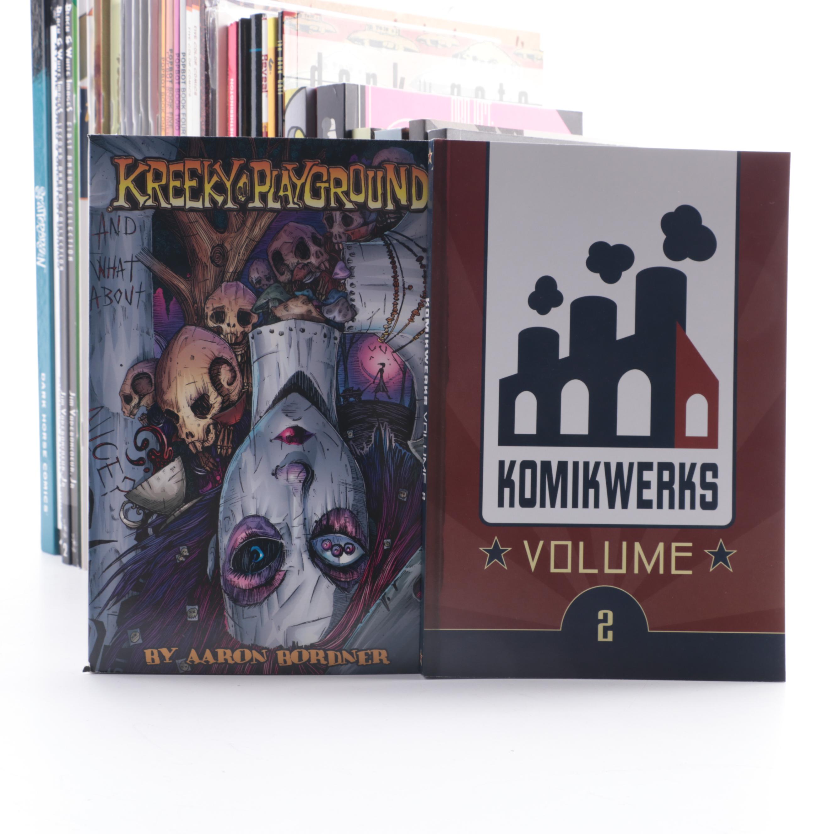 "Popbot," "Illustration," and More Comics, Samplers, and Magazine Issues