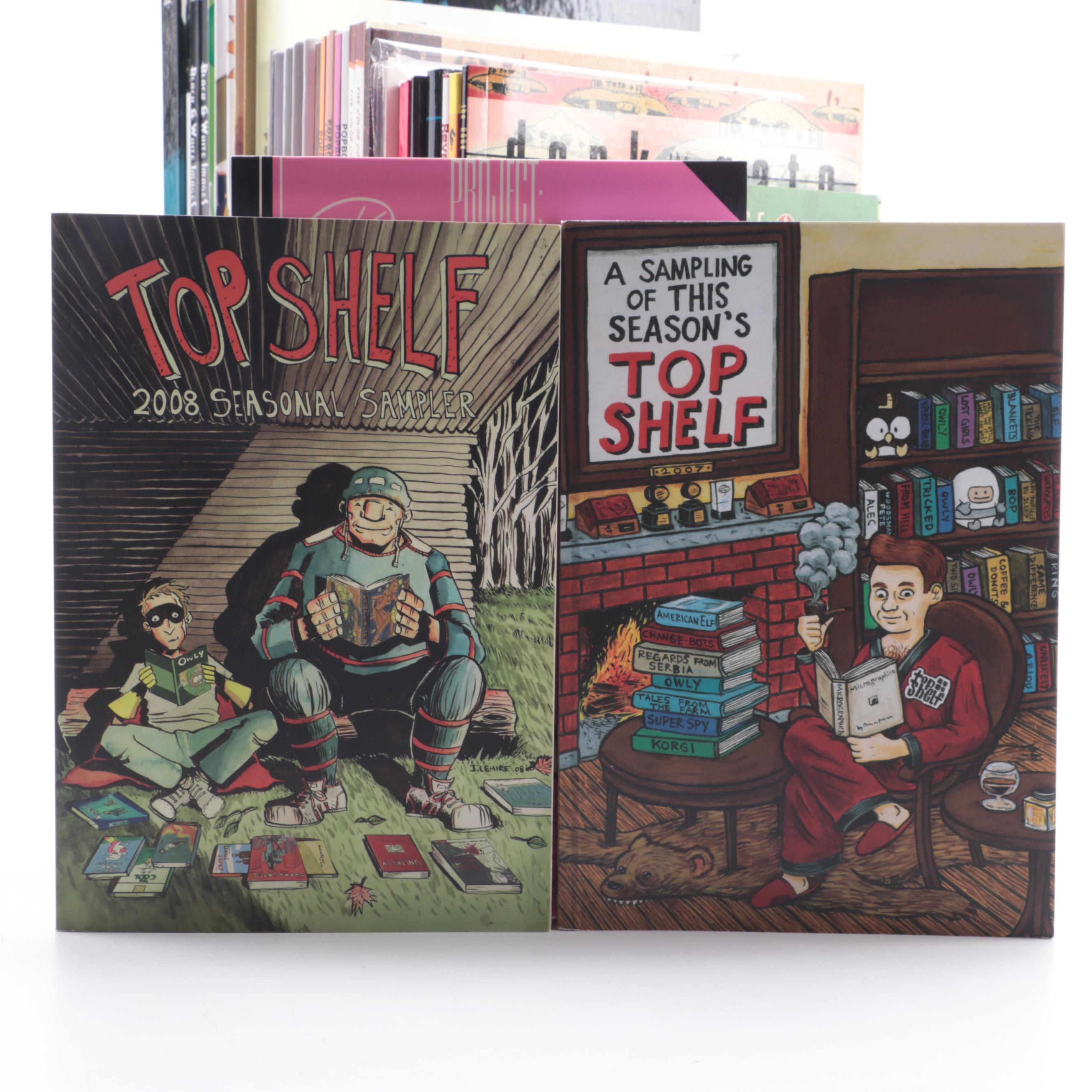 "Popbot," "Illustration," and More Comics, Samplers, and Magazine Issues