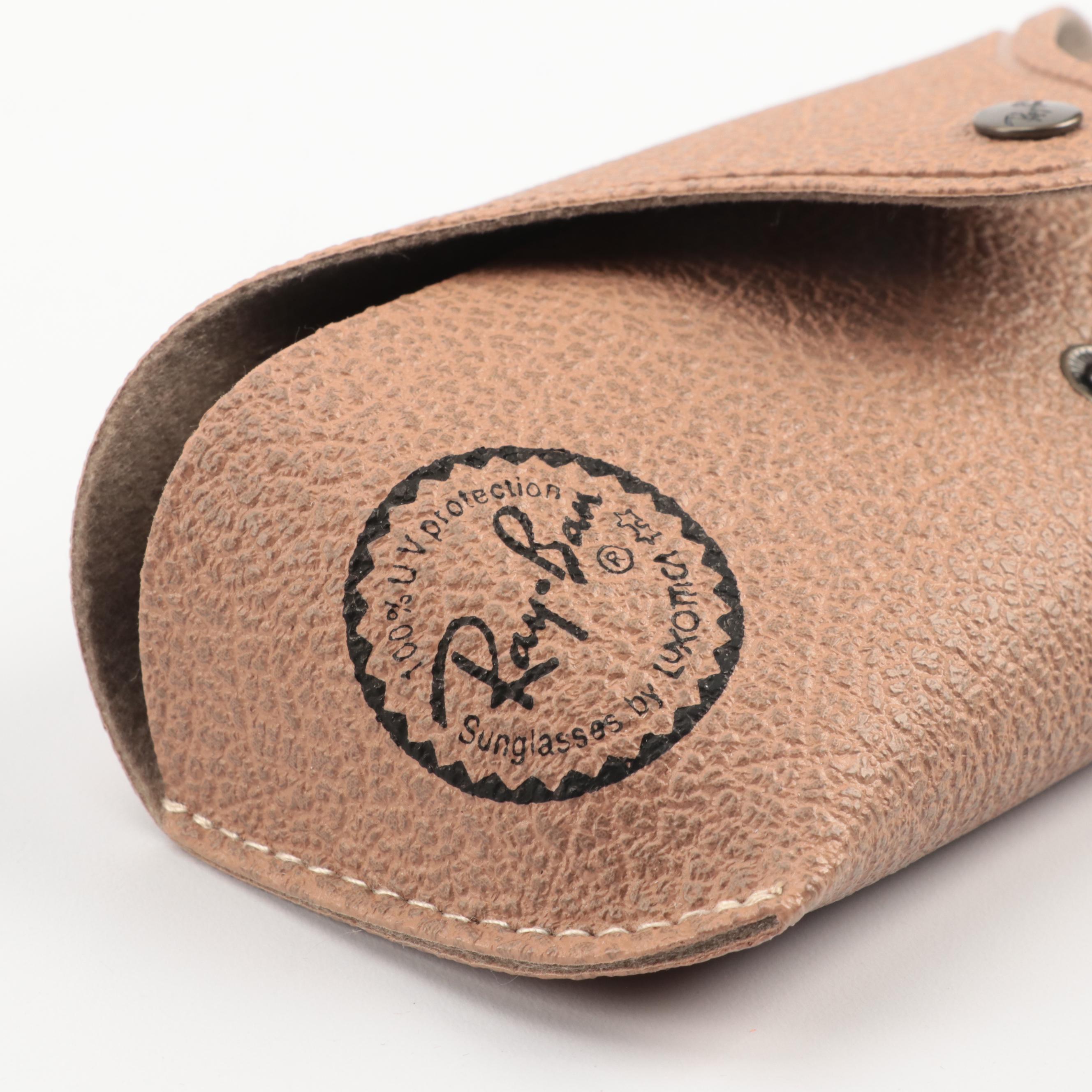 Ray-Ban 0RB2219 Aviator Olympians Sunglasses with Case and Box