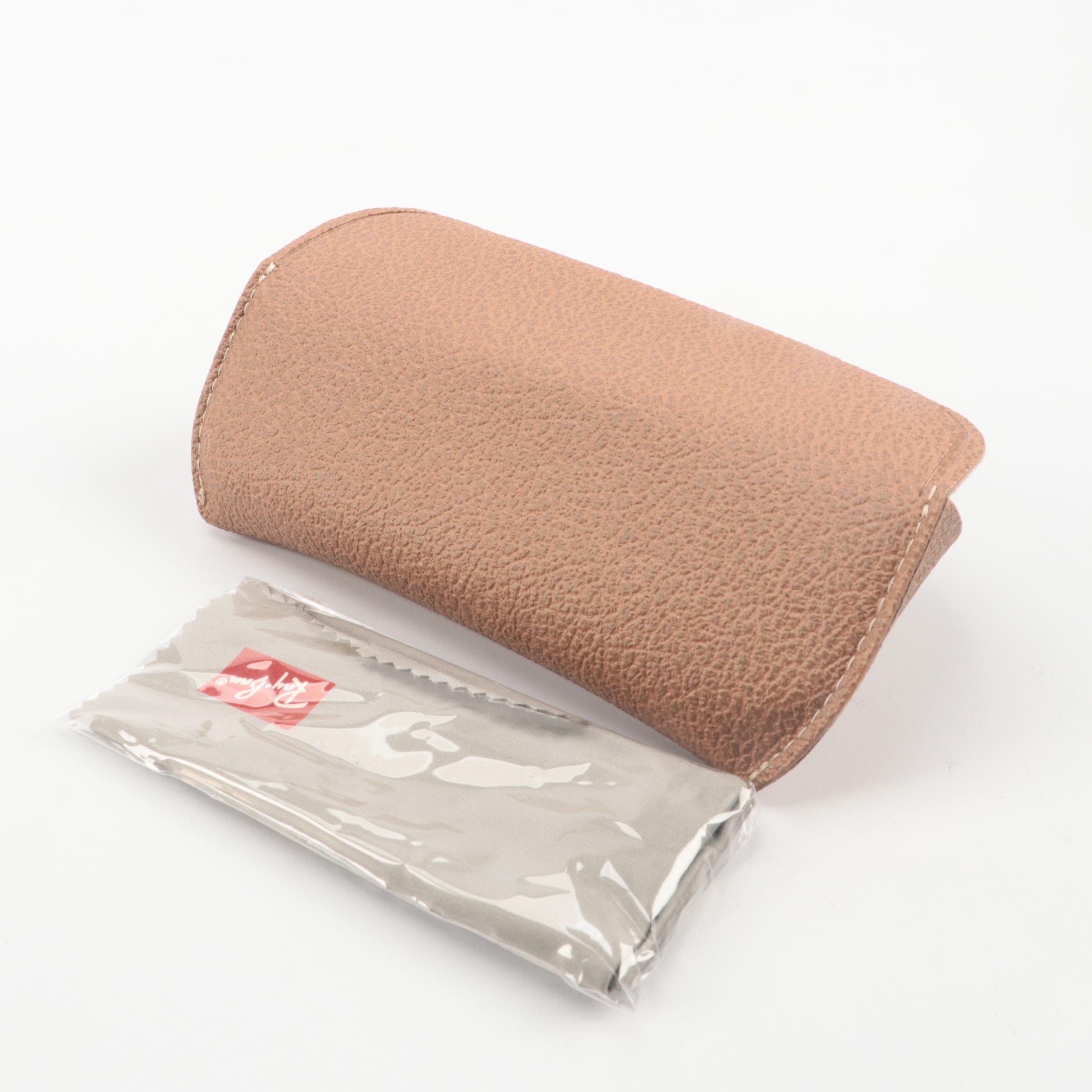 Ray-Ban 0RB2219 Aviator Olympians Sunglasses with Case and Box