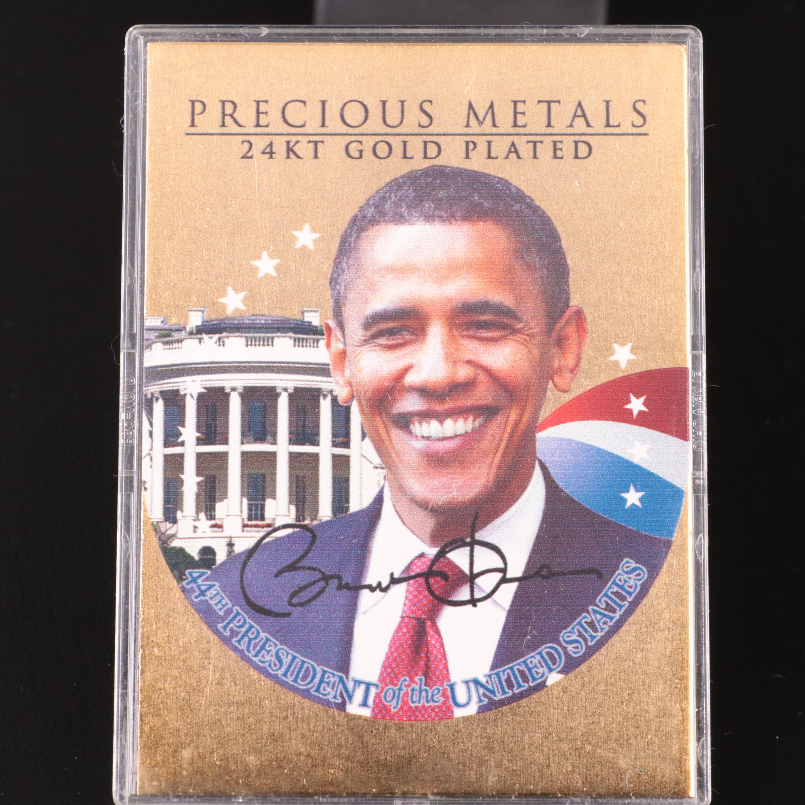 Presidential Medals, Obama Themed Items, and Foreign Coins