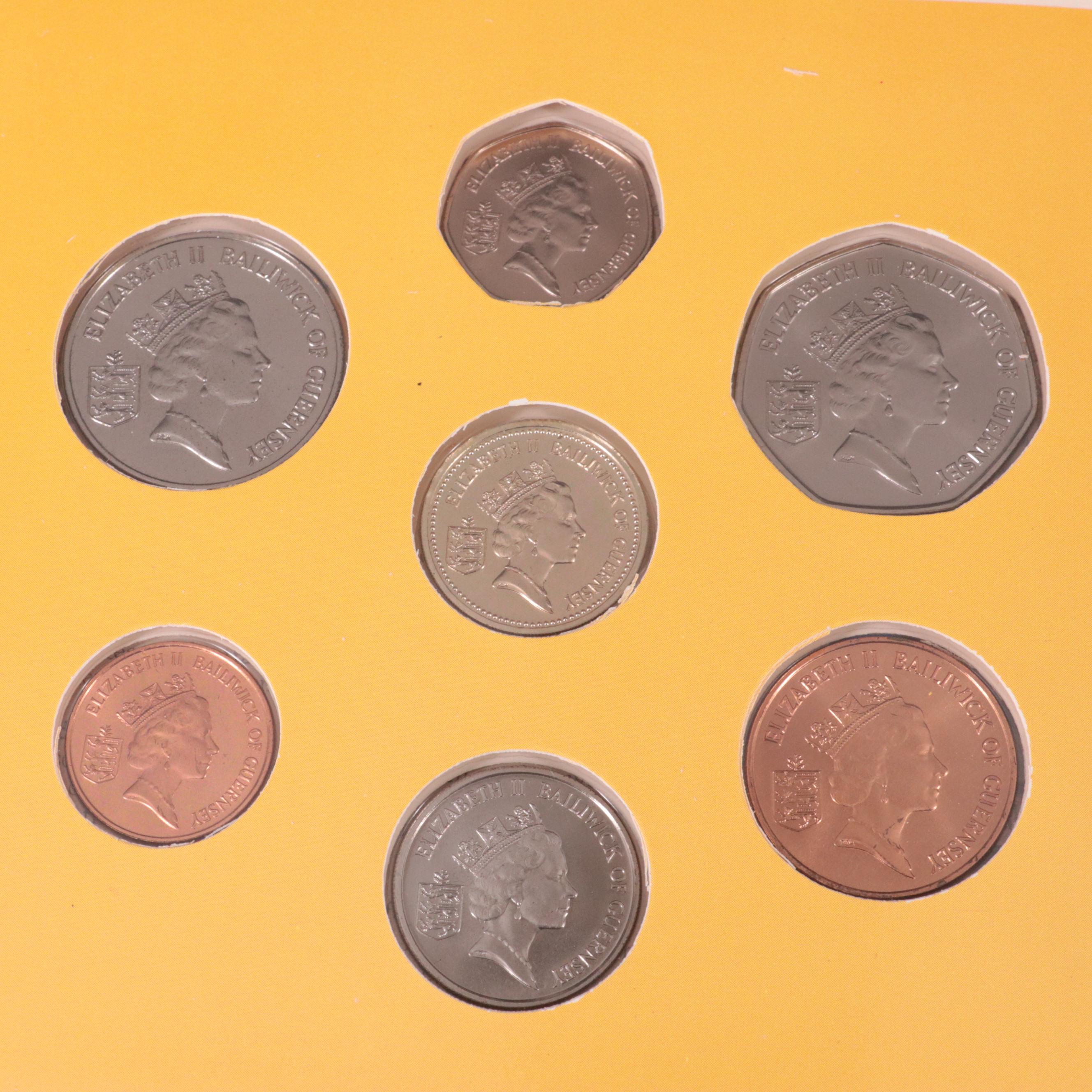 Collection of Five U.S. and World Coin Sets