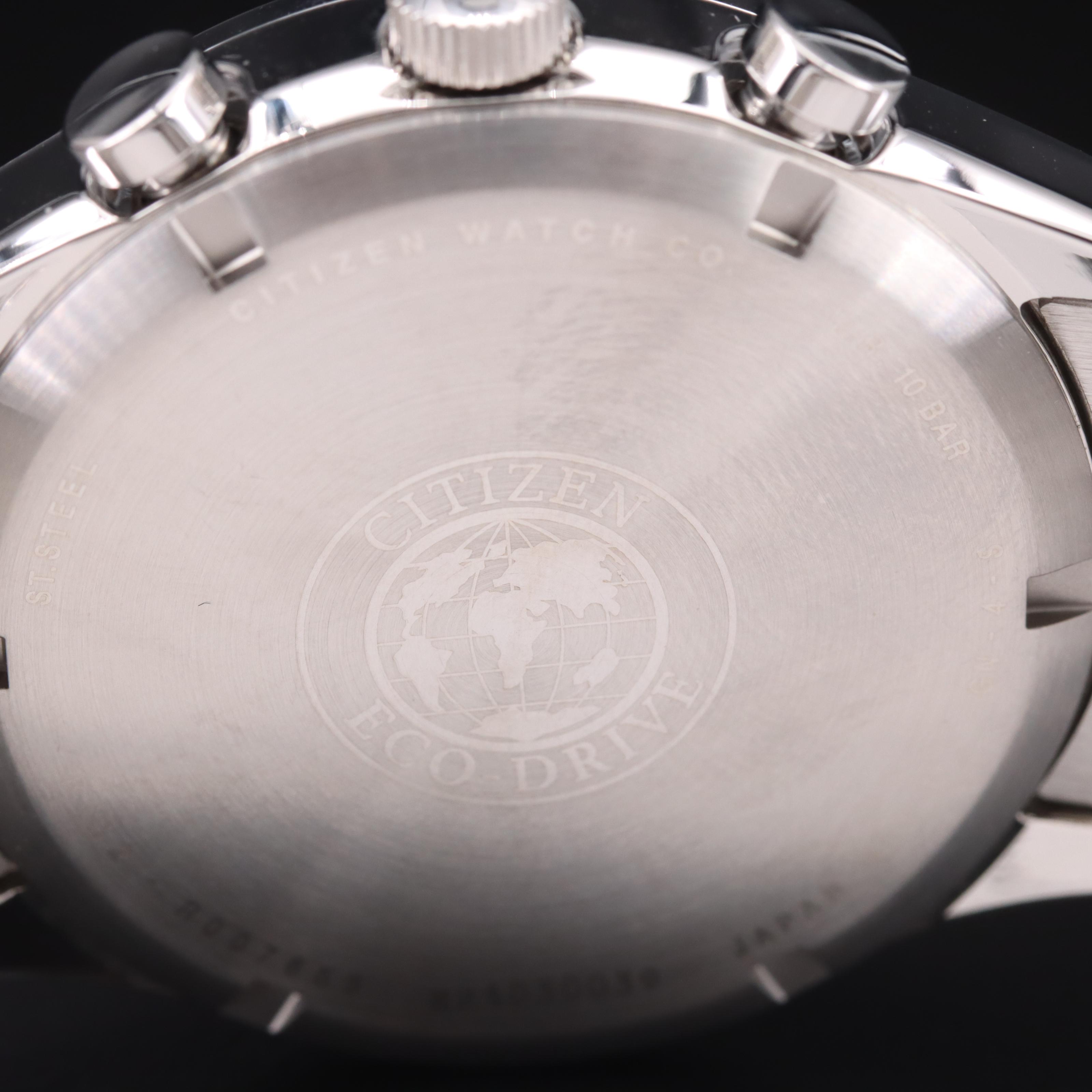 Citizen Chandler Grey Dial Chronograph Watch