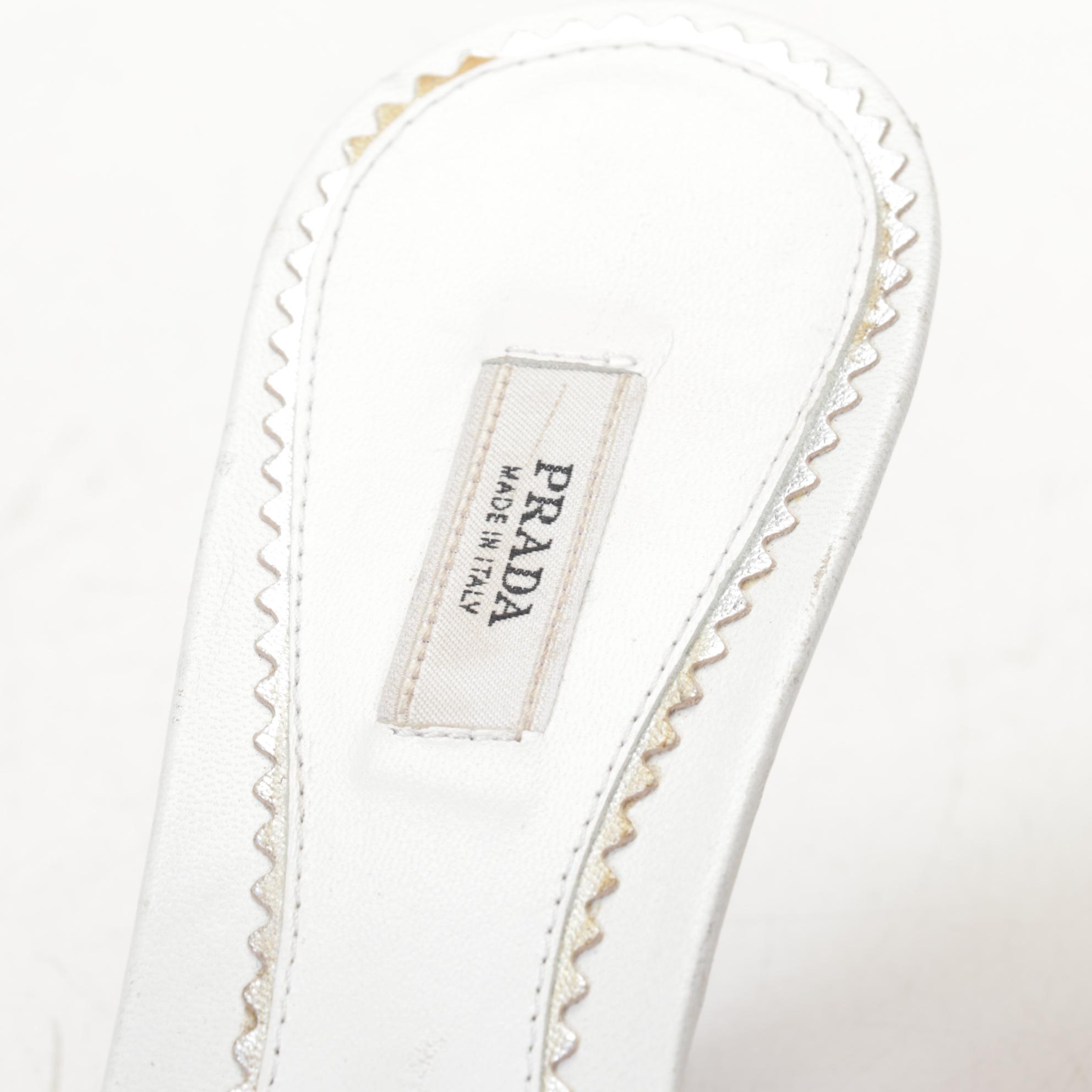 Prada Mule Sandals and Jimmy Choo Slingback Sandals