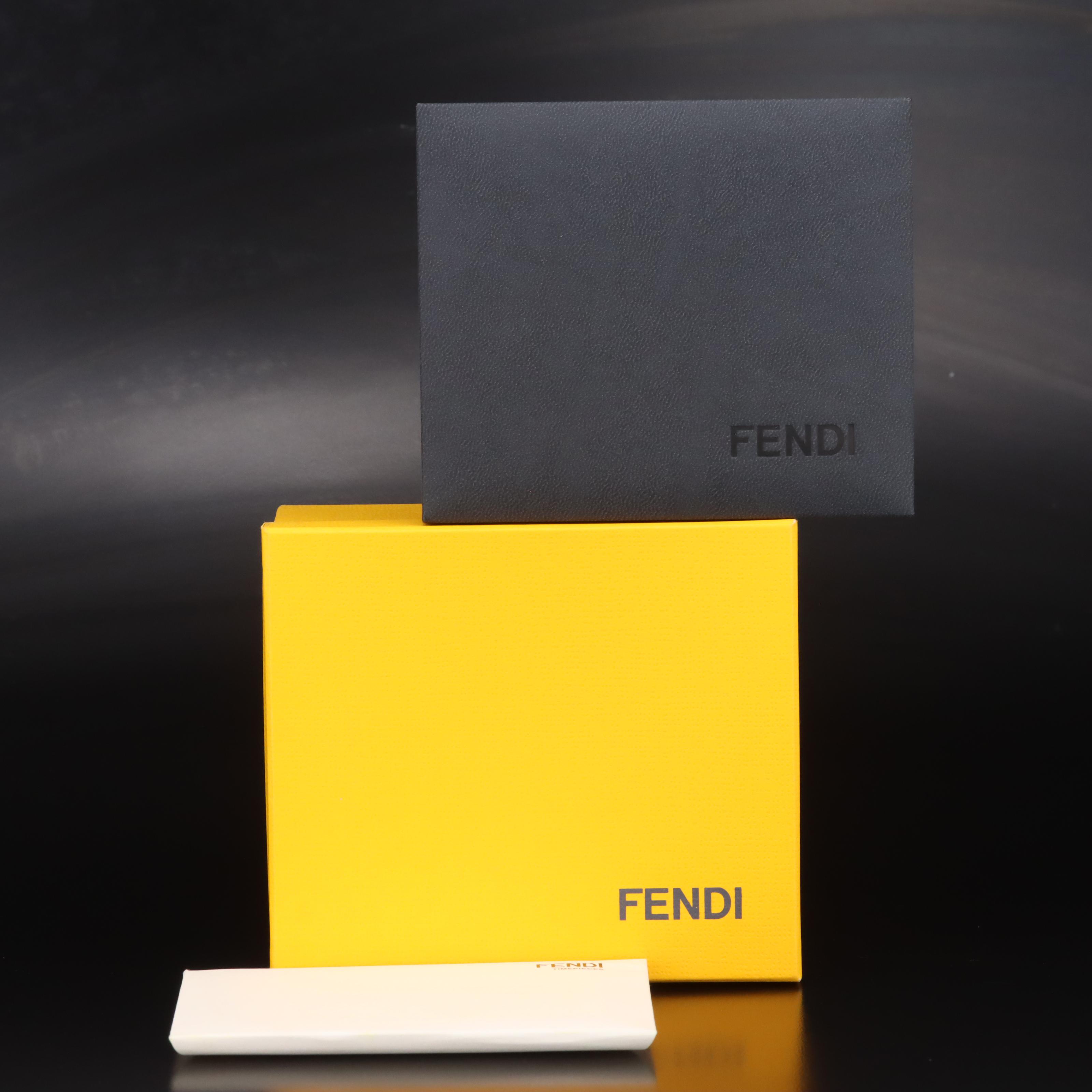 Fendi My Way Stainless Steel Black Ceramic Watch