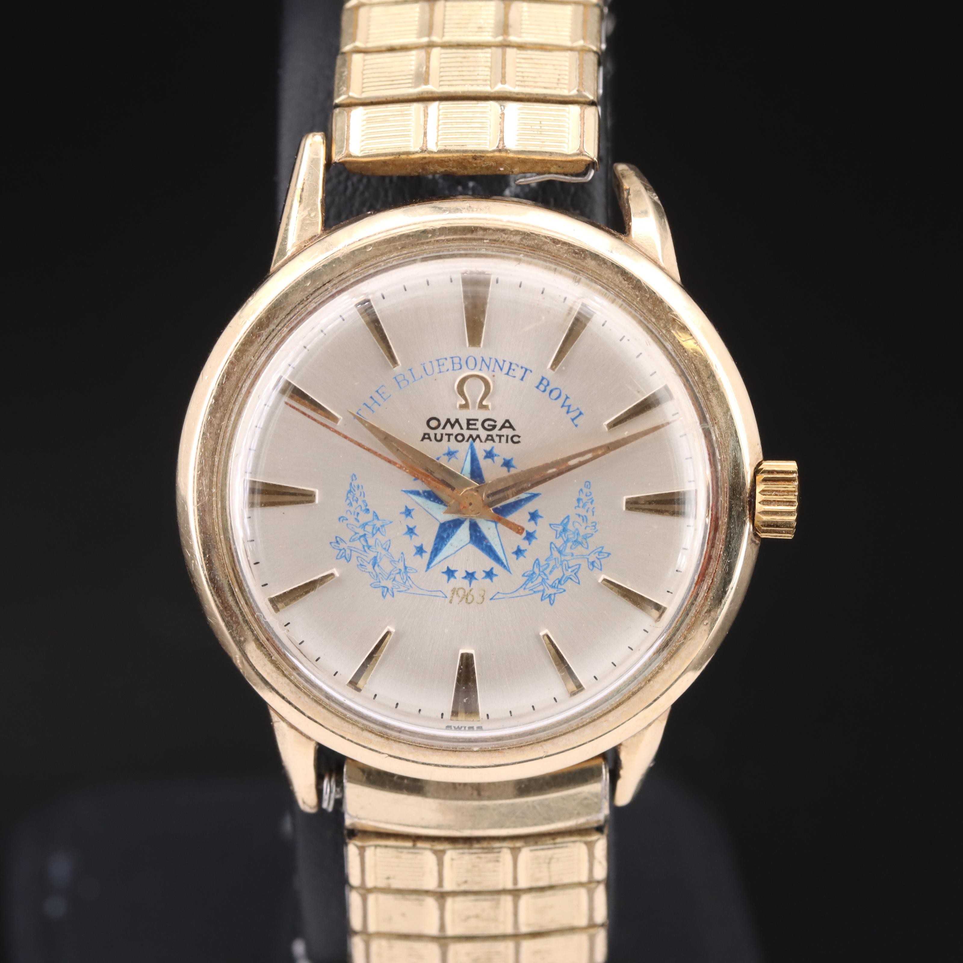 1963 Bluebonnet Bowl Omega Automatic Watch