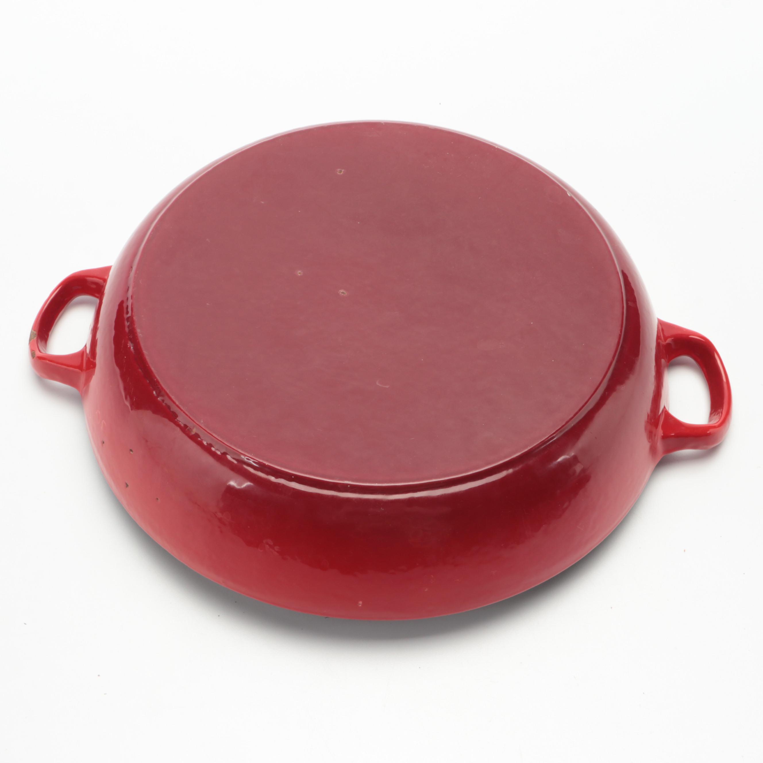 Utopia Kitchen Enameled Cast Iron Dual Handled Skillet