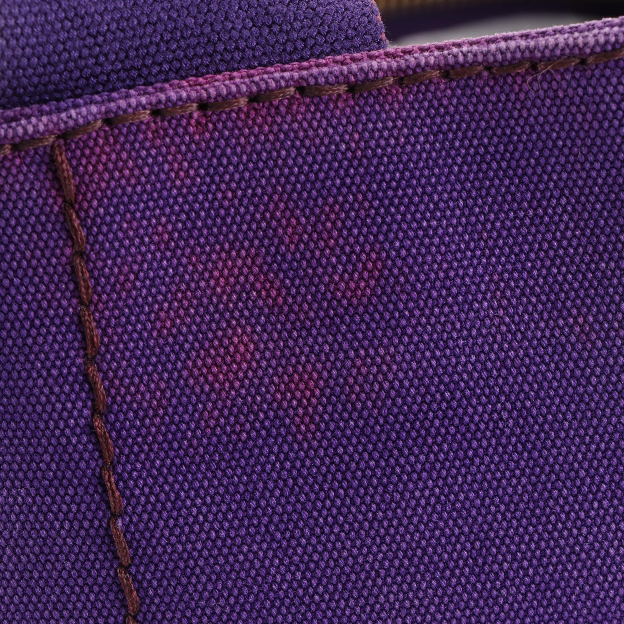 Prada Canapa Tote in Purple Canvas