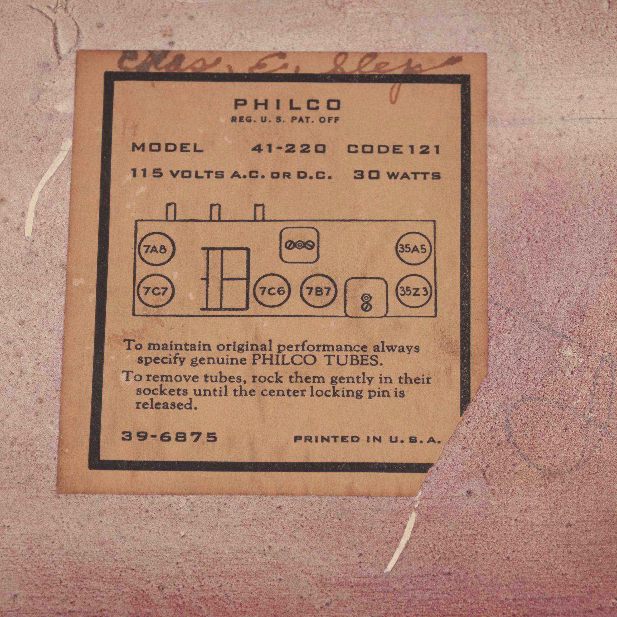 RCA Victor, Philco, GE, Zenith and Sears Transistor Radios, Mid-Late 20th C