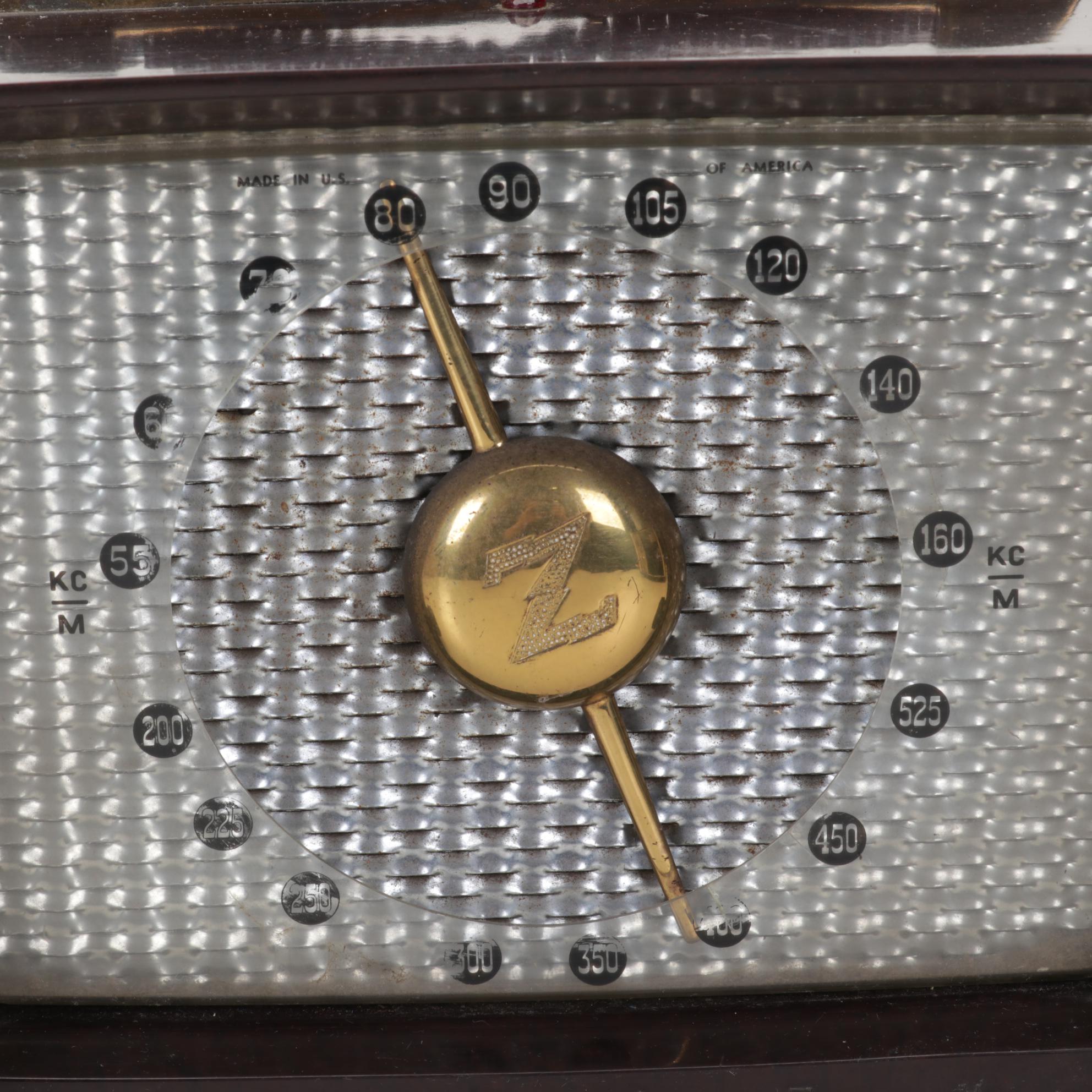 RCA Victor, Philco, GE, Zenith and Sears Transistor Radios, Mid-Late 20th C