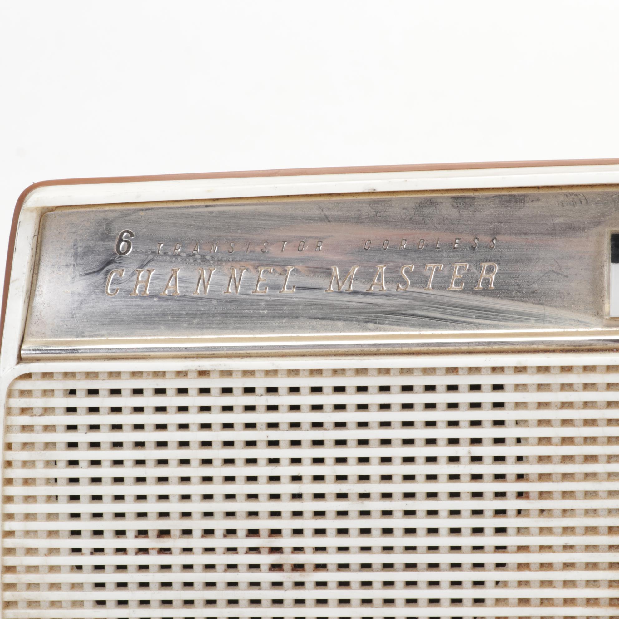 RCA Victor, Philco, GE, Zenith and Sears Transistor Radios, Mid-Late 20th C