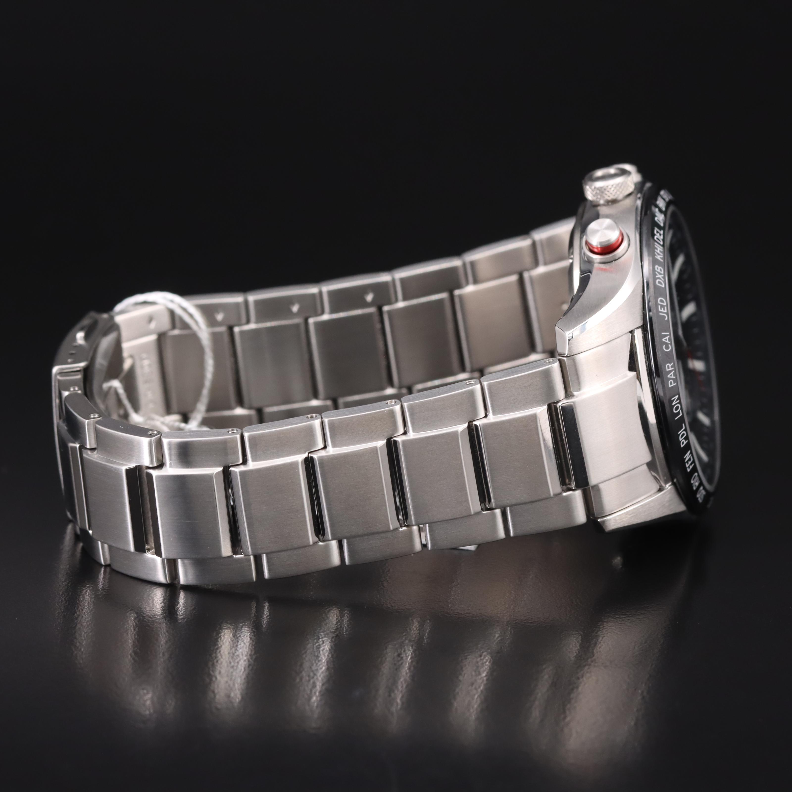 Seiko GPS Solar World-Time Sportura Watch