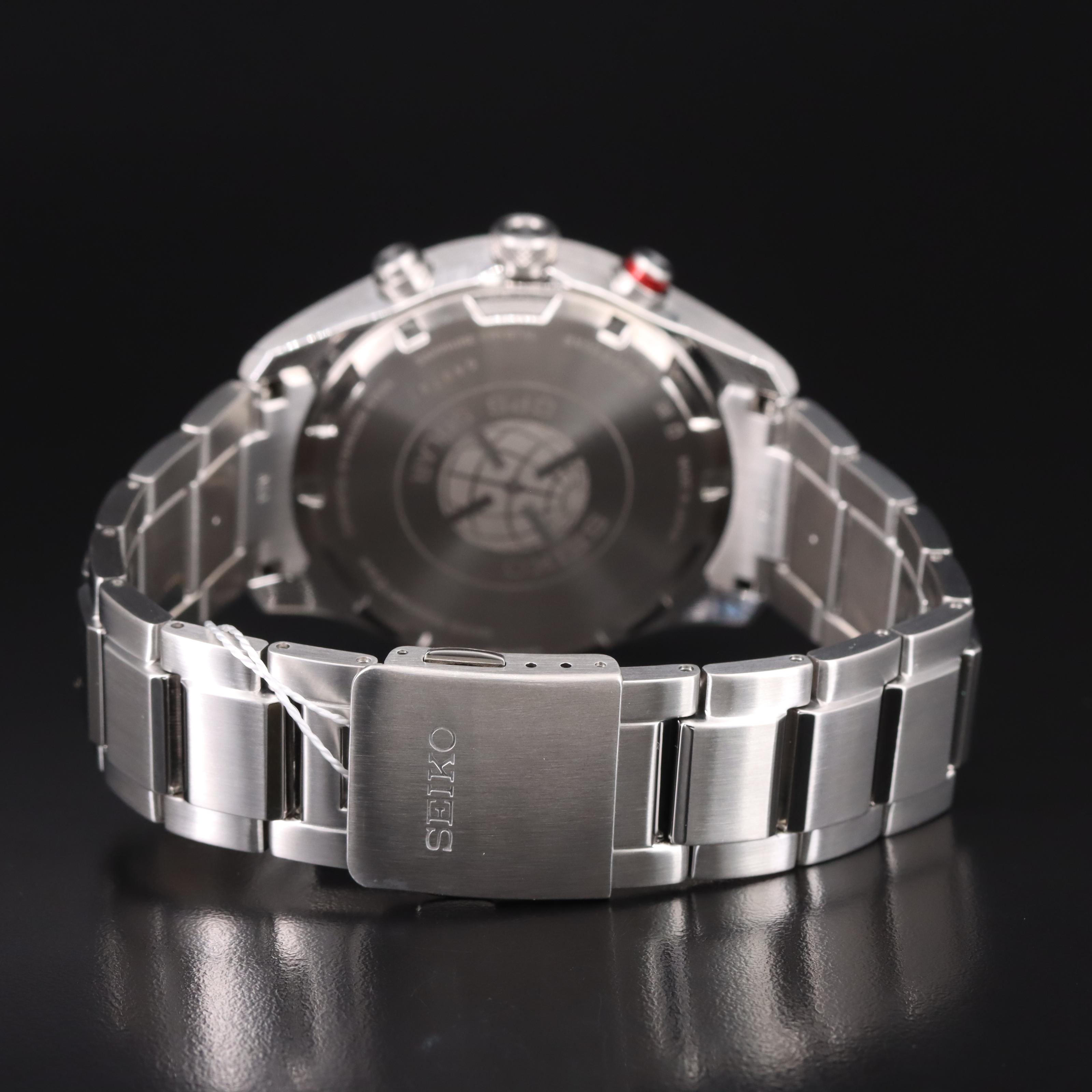 Seiko GPS Solar World-Time Sportura Watch