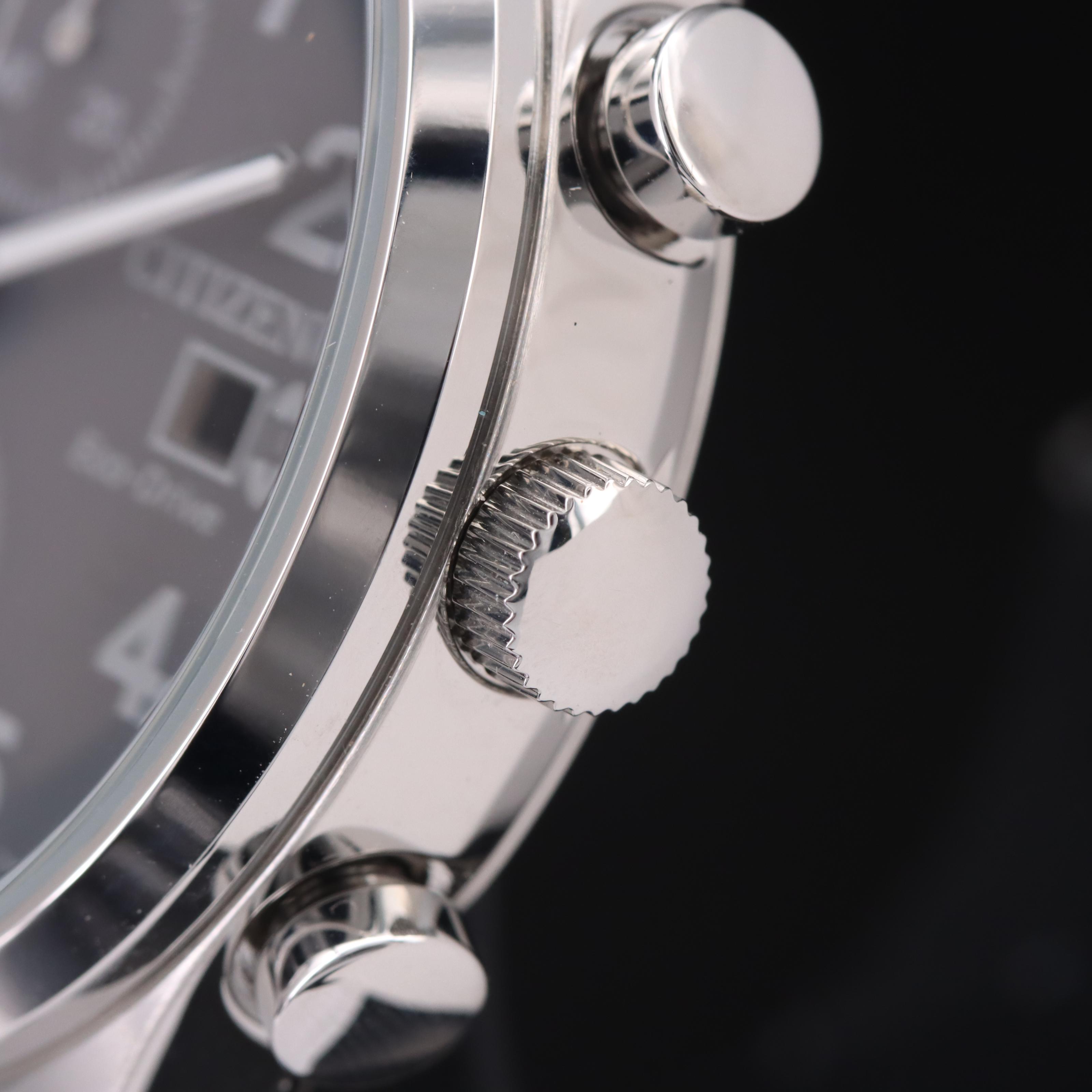 Citizen Chandler Grey Dial Chronograph Watch