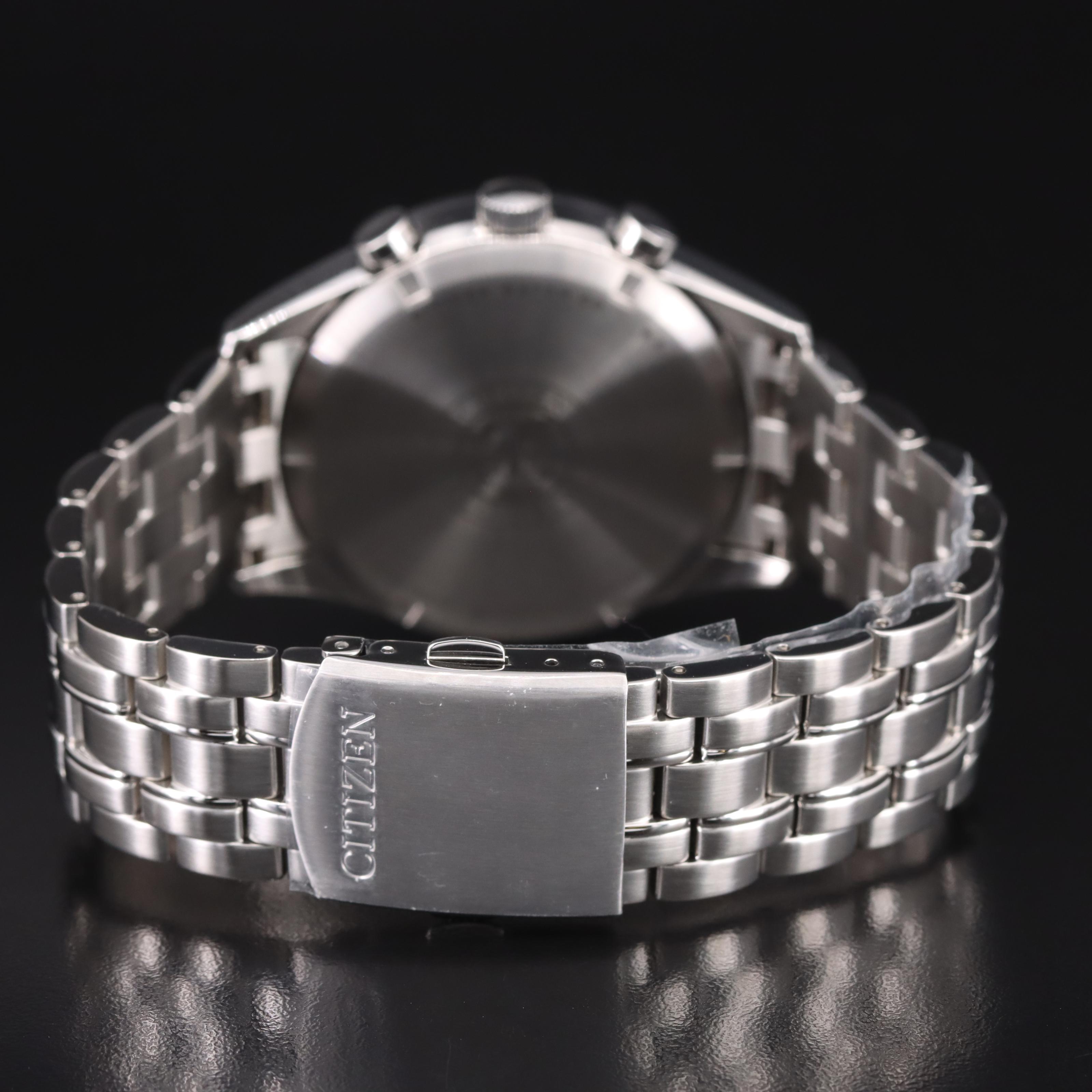 Citizen Chandler Grey Dial Chronograph Watch