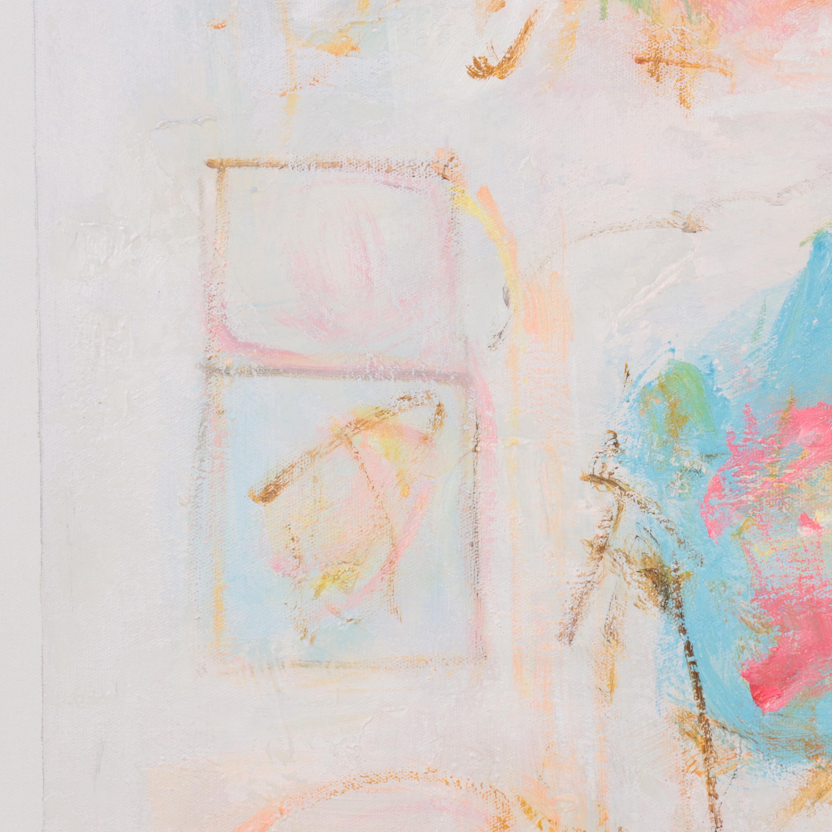 Ziti Expressionist Style Oil Painting, 21st Century