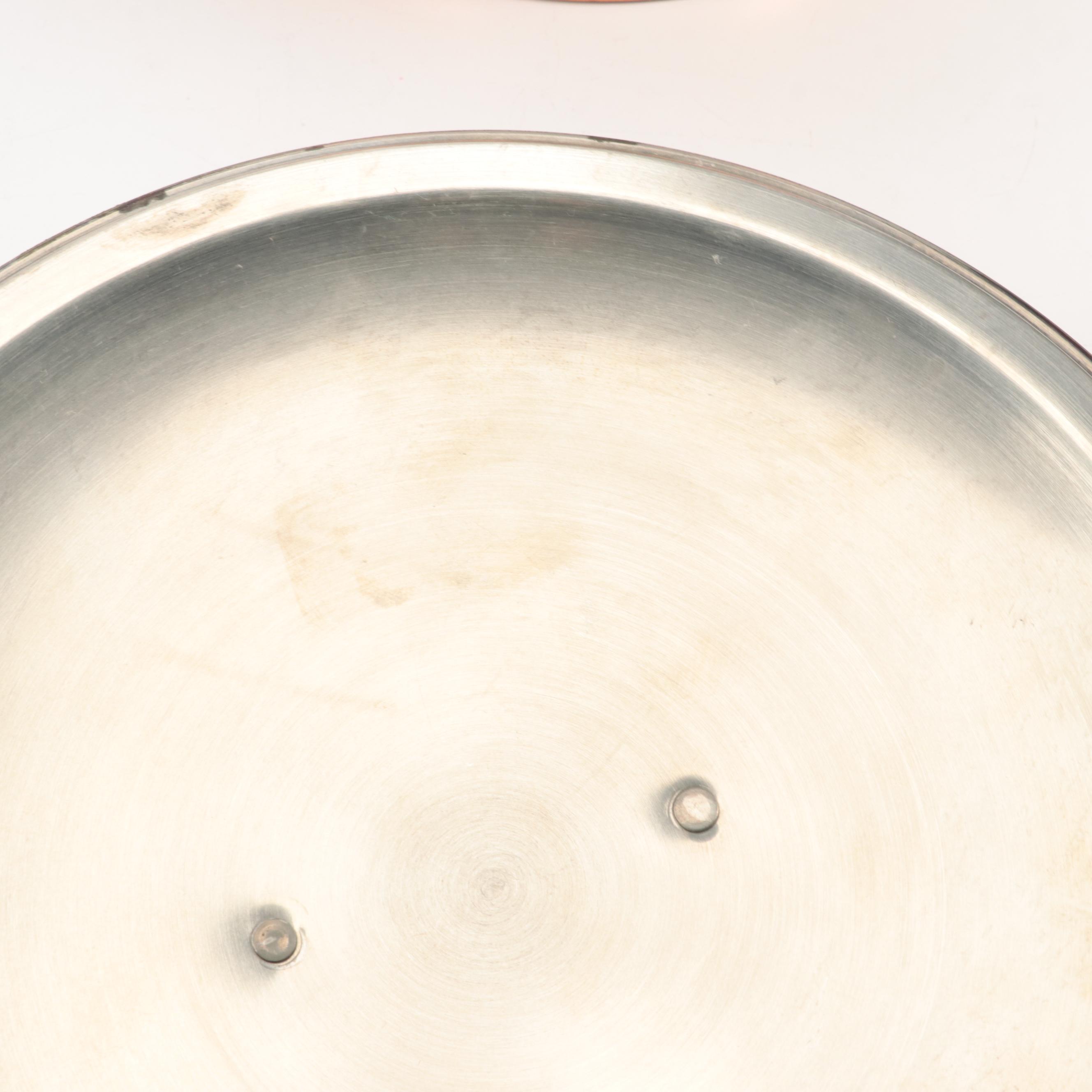 Tagus Copper Pot with Copper Pedestal Colander