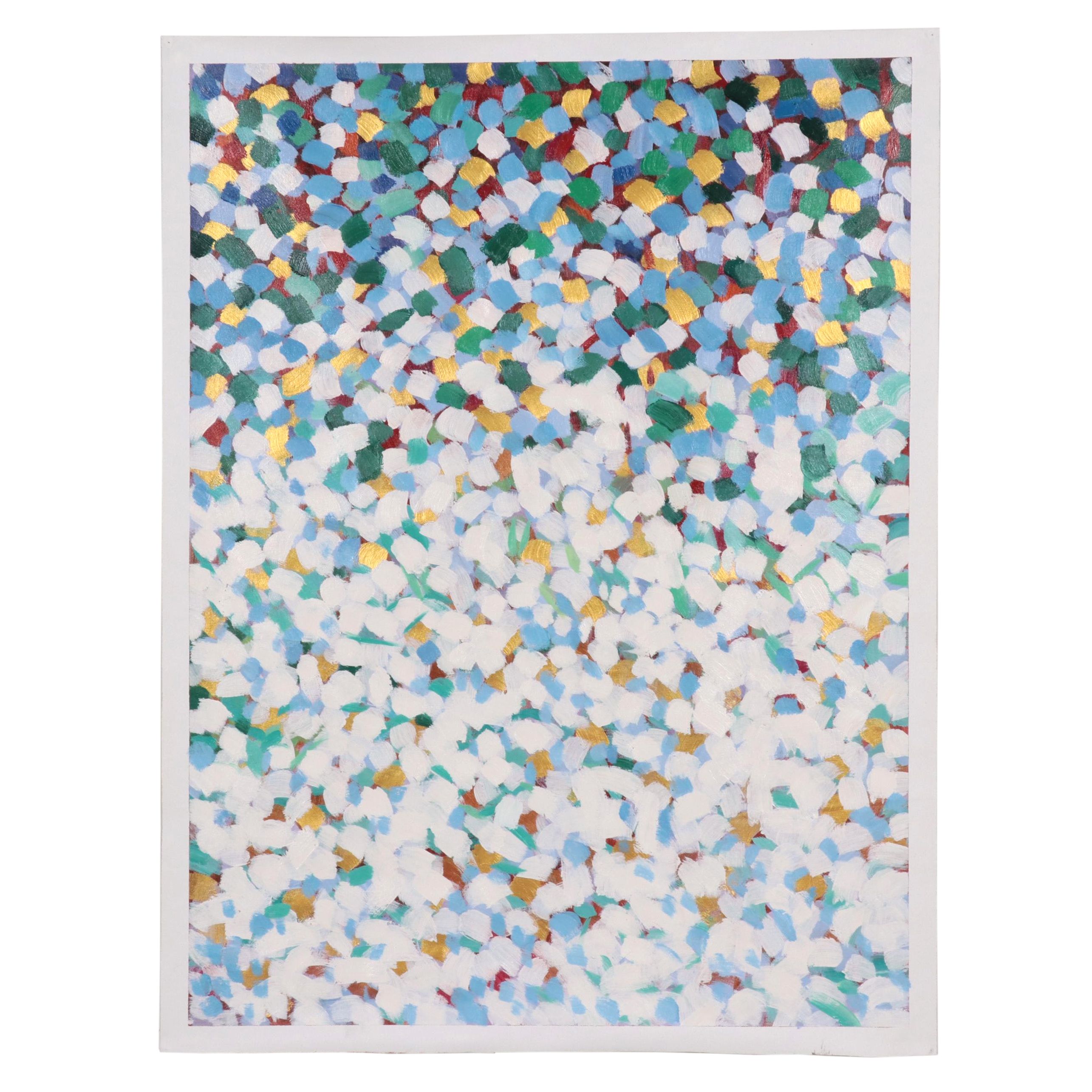 Non-Objective Abstract Oil Painting, 21st Century