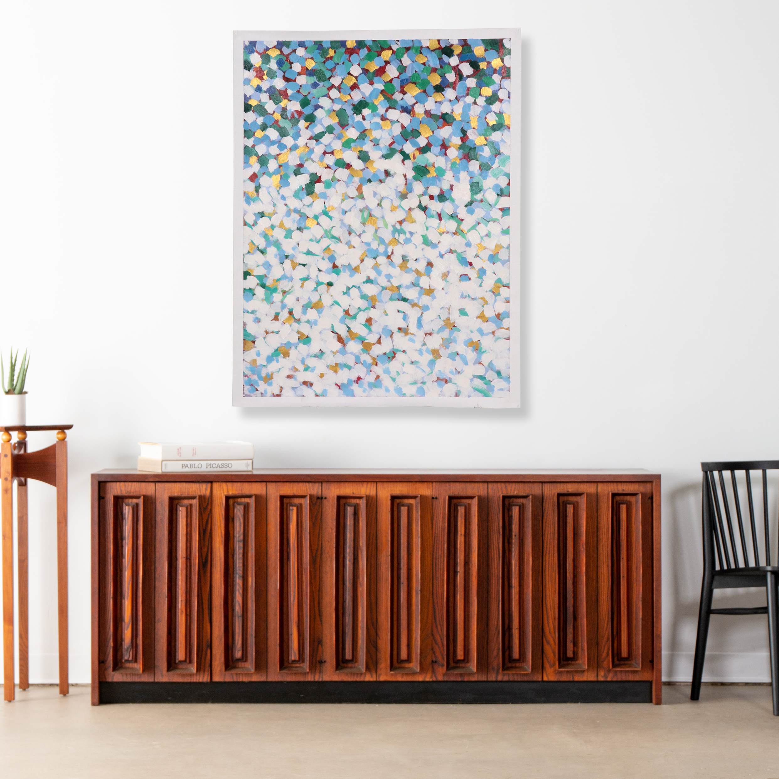 Non-Objective Abstract Oil Painting, 21st Century